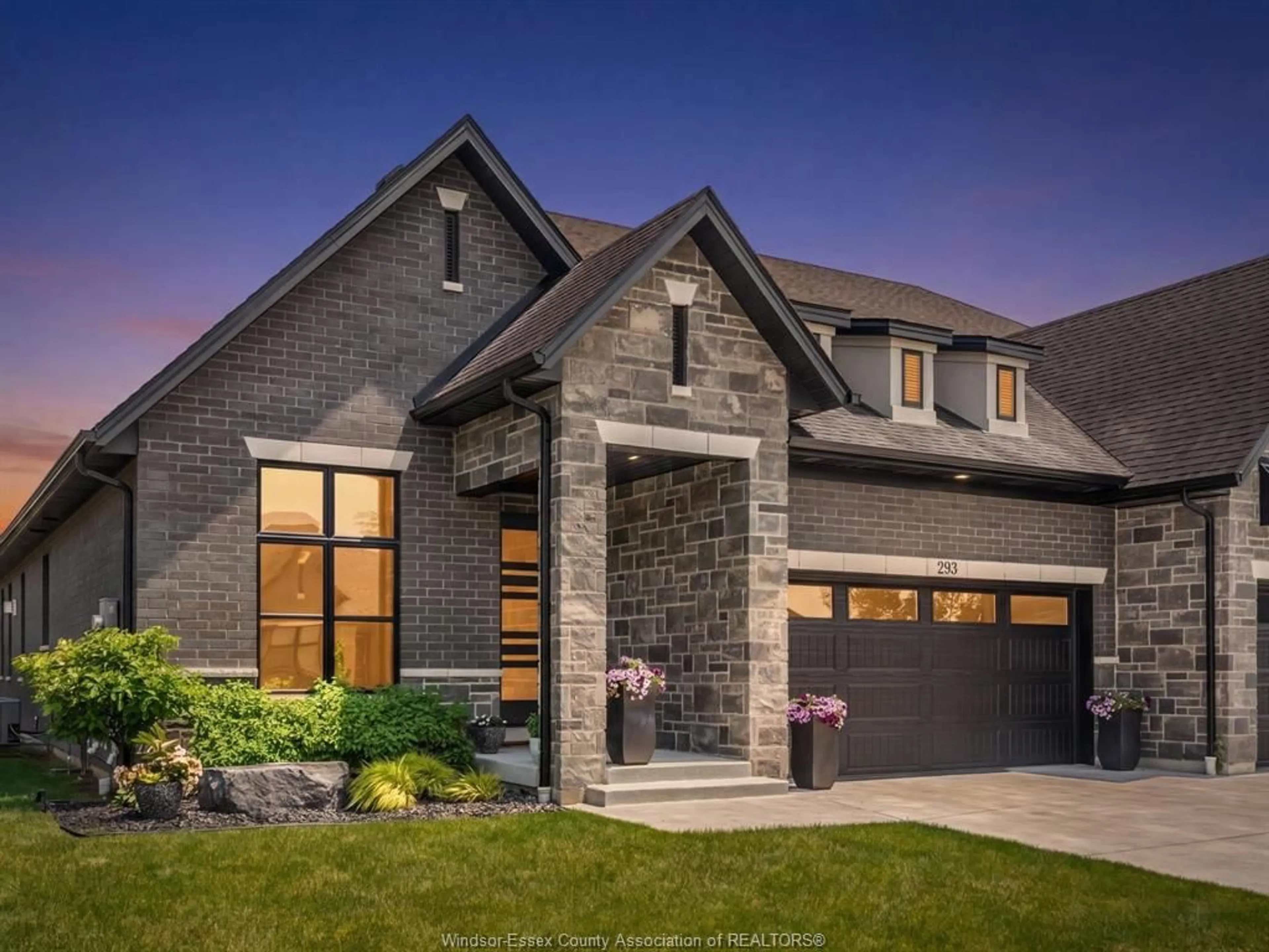 Home with brick exterior material, street for 293 XAVIER Cir, Lakeshore Ontario N8N 0J3