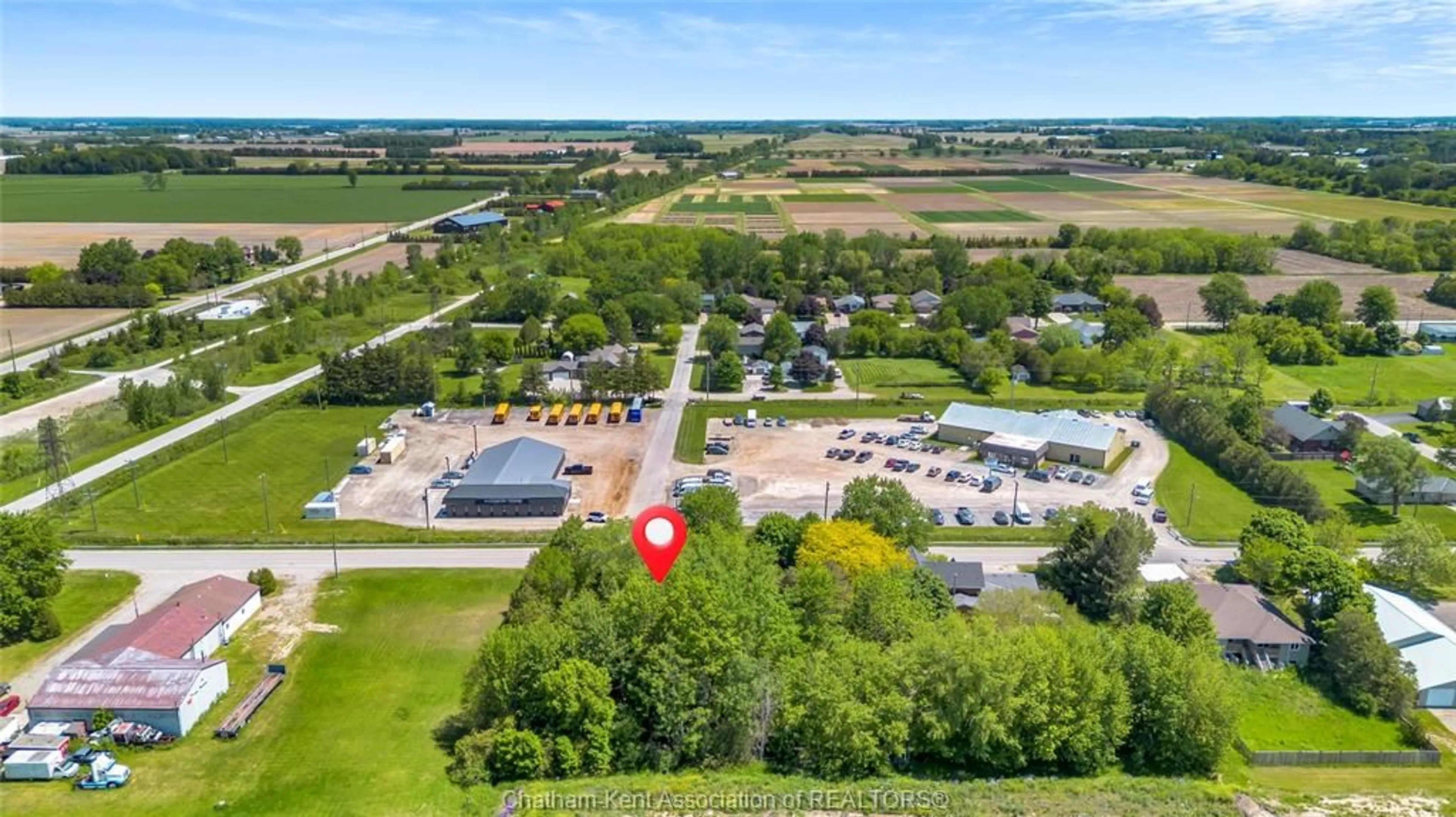 A pic from outside/outdoor area/front of a property/back of a property/a pic from drone, unknown for 106 Erie St, Ridgetown Ontario N0P 2C0