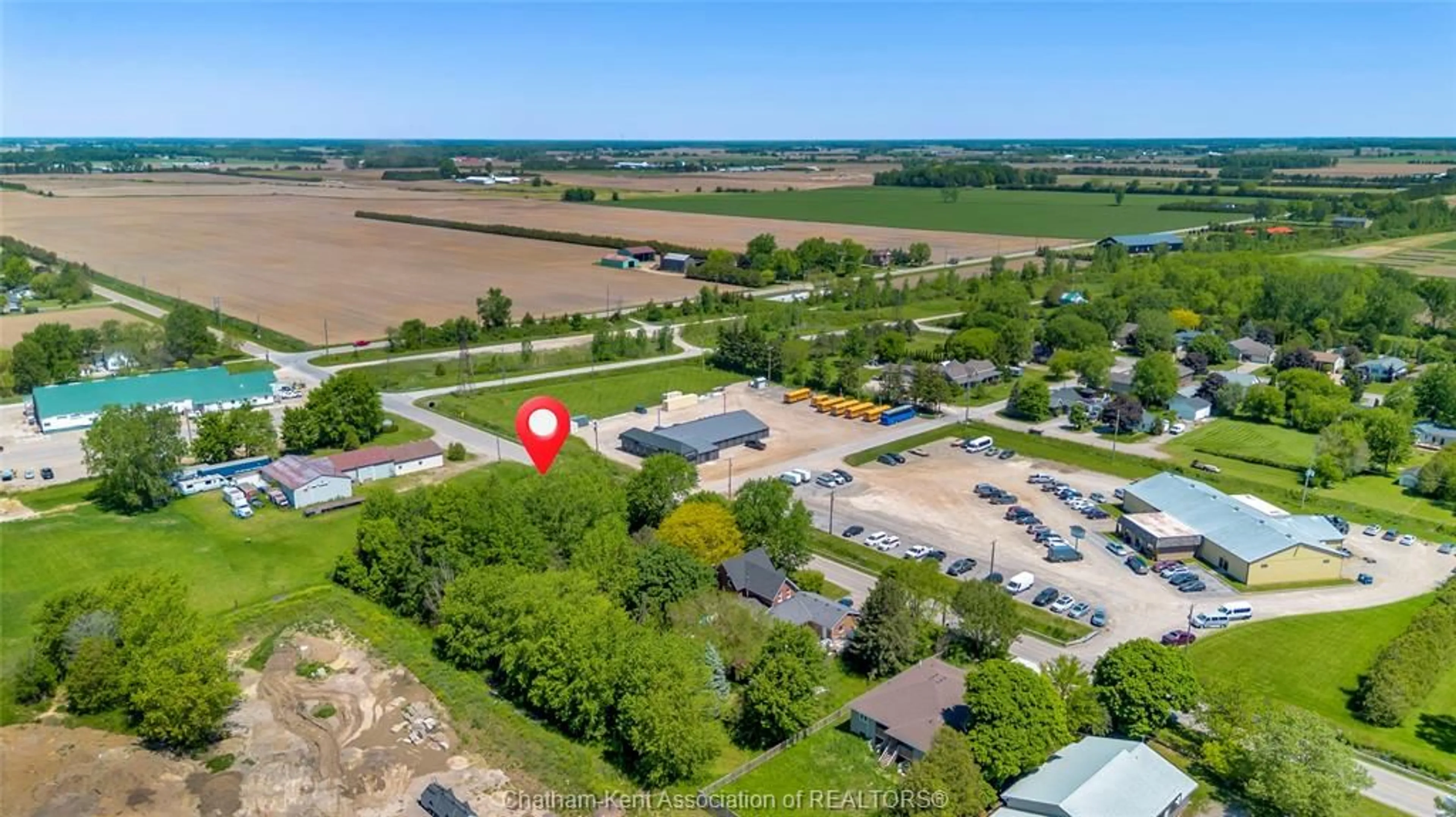 A pic from outside/outdoor area/front of a property/back of a property/a pic from drone, unknown for 106 Erie St, Ridgetown Ontario N0P 2C0