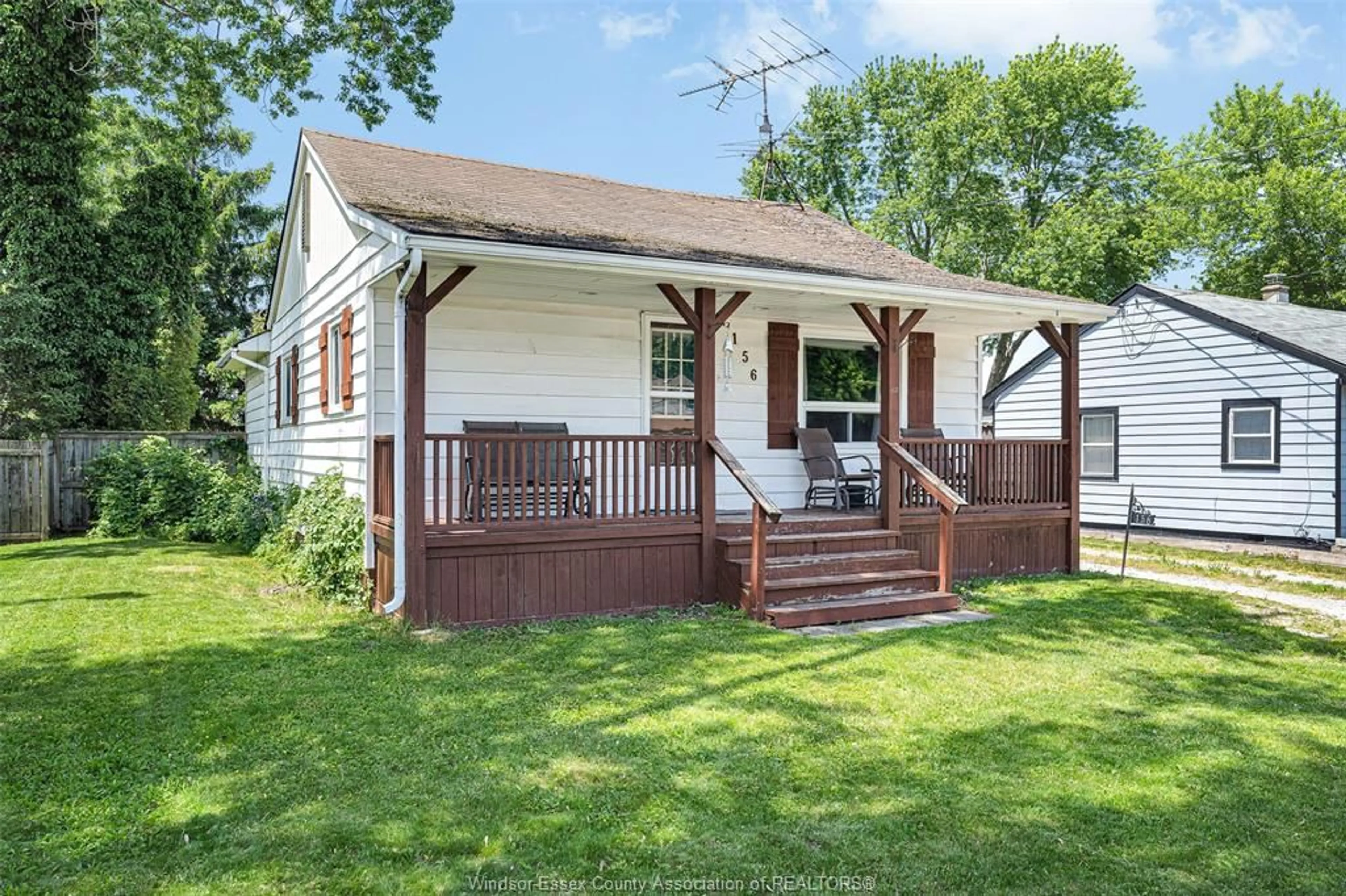 Home with vinyl exterior material, street for 156 FOURTH St, Belle River Ontario N0R 1A0