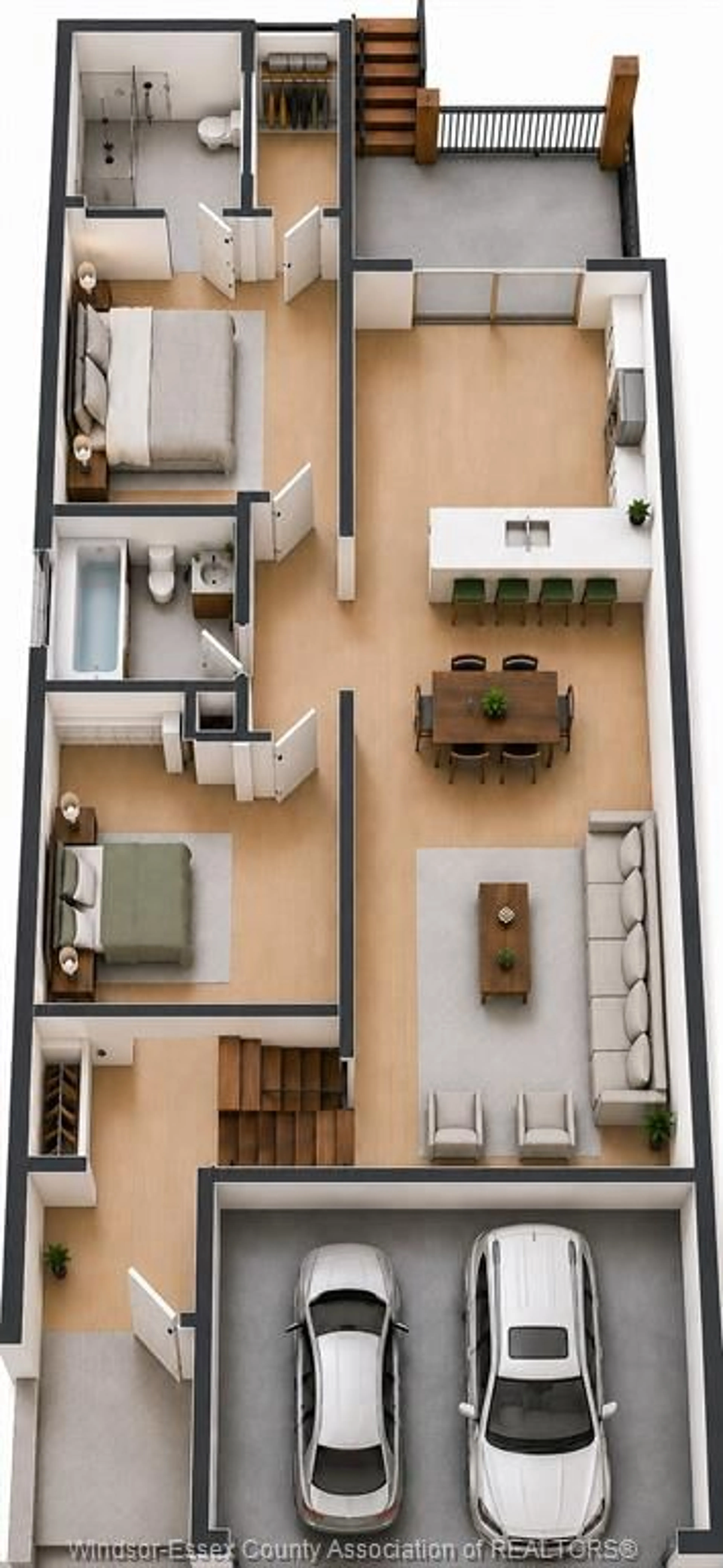 Floor plan for 927 BOUFFARD, LaSalle Ontario N9J 2Y1