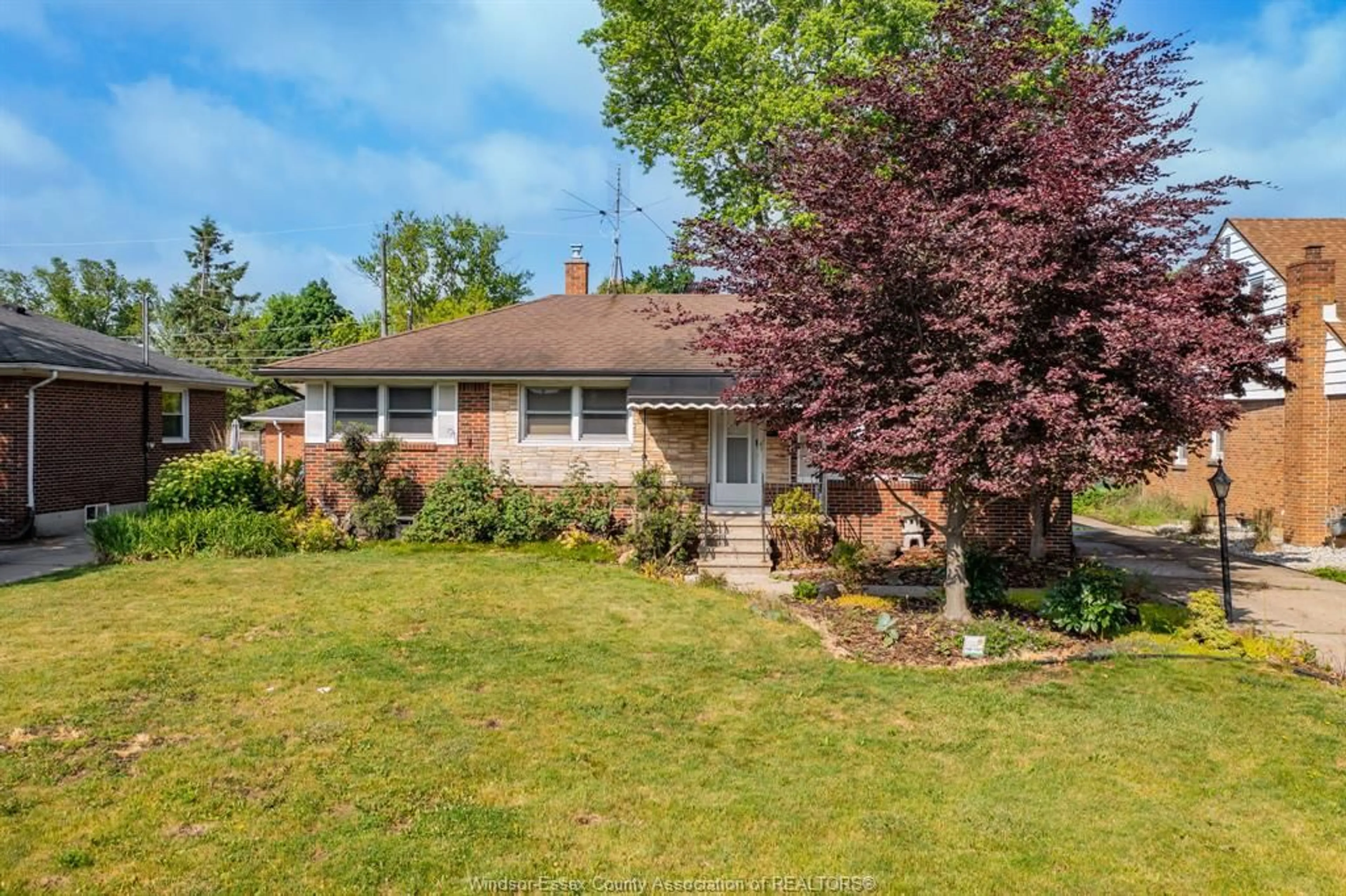 Home with brick exterior material, street for 3063 BRUCE Ave, Windsor Ontario N9E 1W3