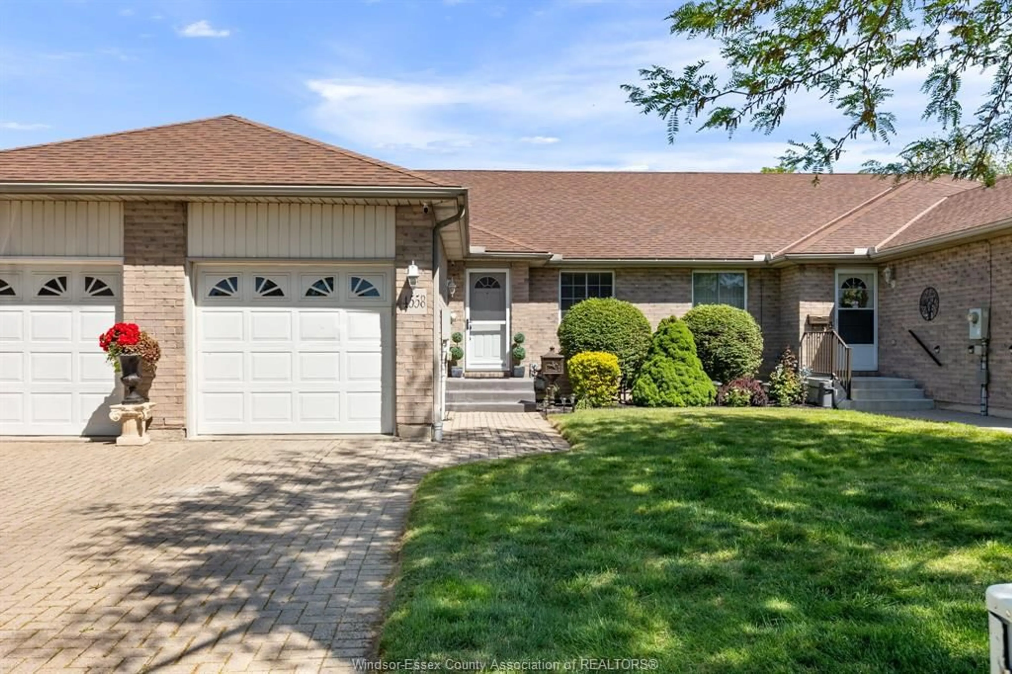 Home with brick exterior material, street for 4558 Gapam Crt, Windsor Ontario N9G 2W5