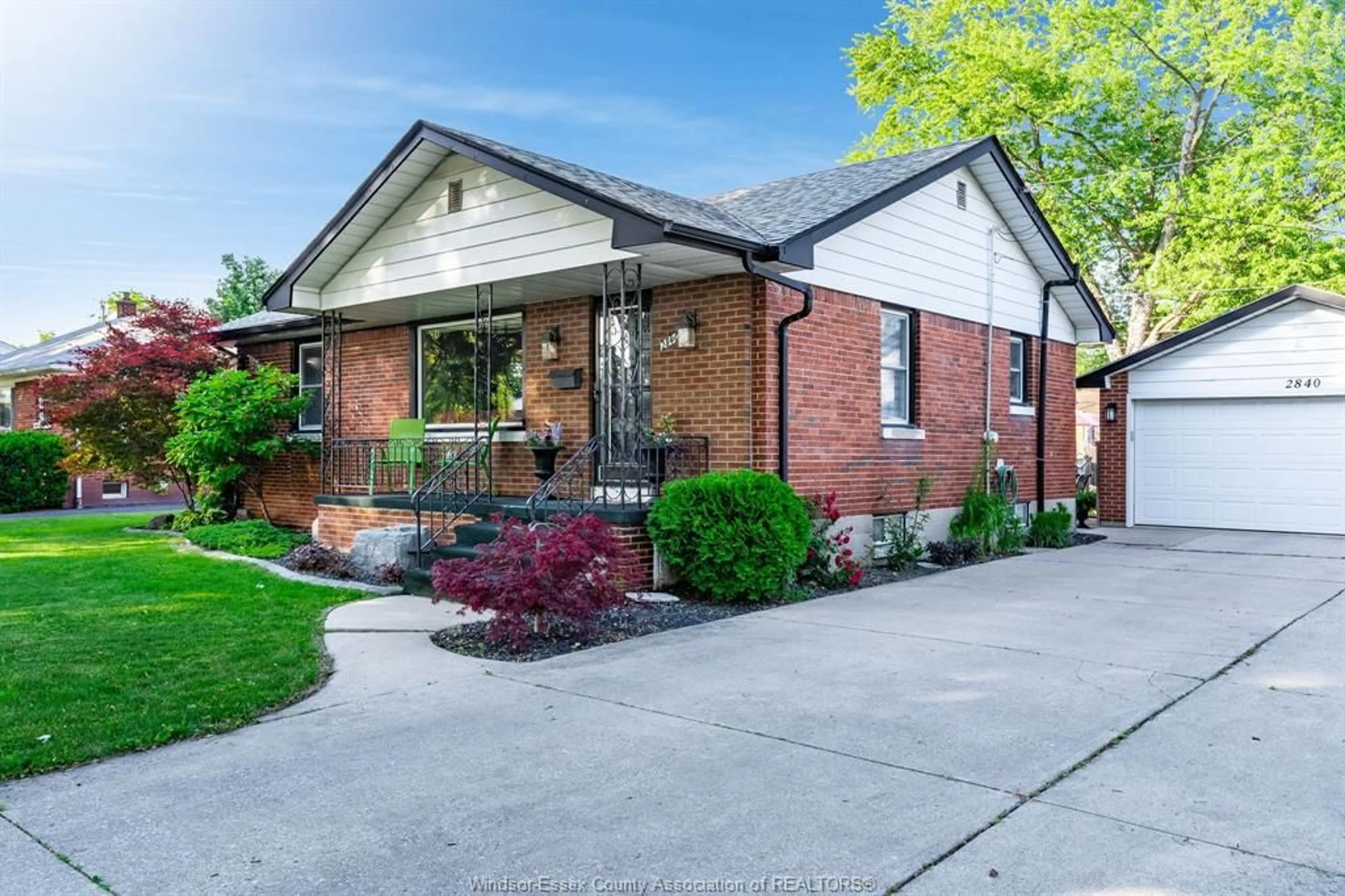 Home with brick exterior material, street for 2840 Randolph Ave, Windsor Ontario N9E 3E2