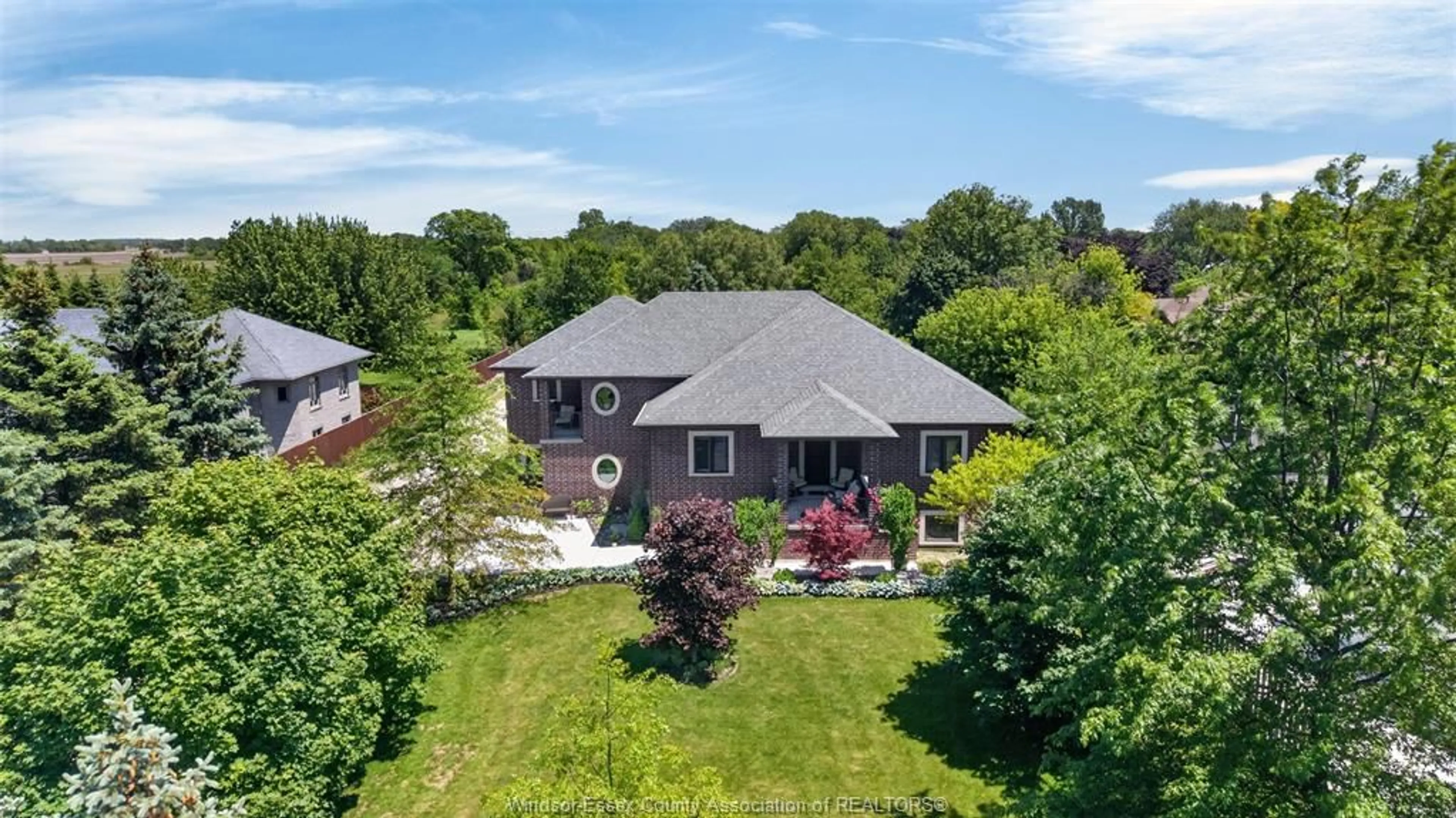 A pic from outside/outdoor area/front of a property/back of a property/a pic from drone, unknown for 4520 8TH CONCESSION Rd, Windsor Ontario N0R 1K0