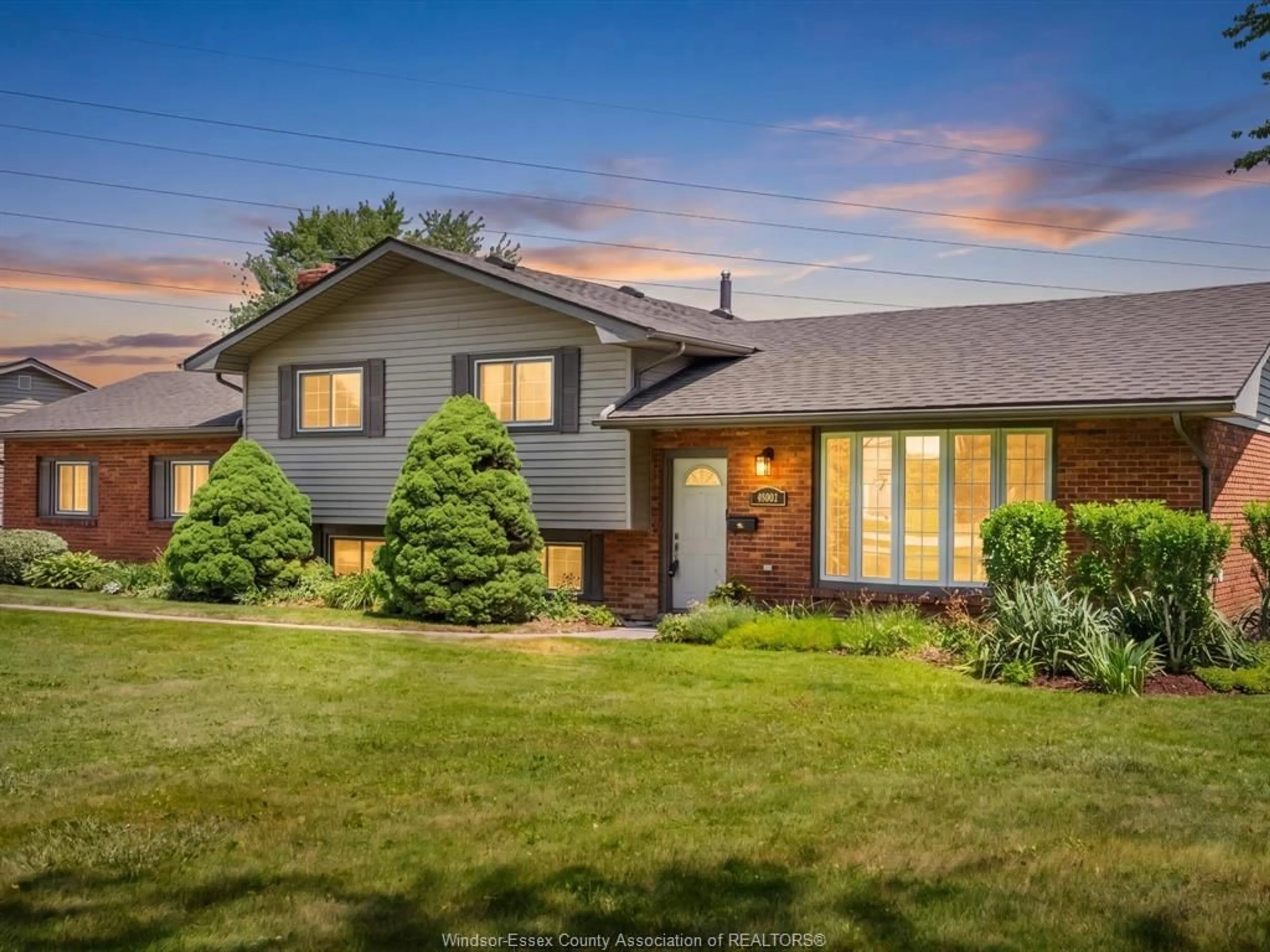 Home with brick exterior material, street for 6560 DISPUTED Rd, LaSalle Ontario N9H 1X9