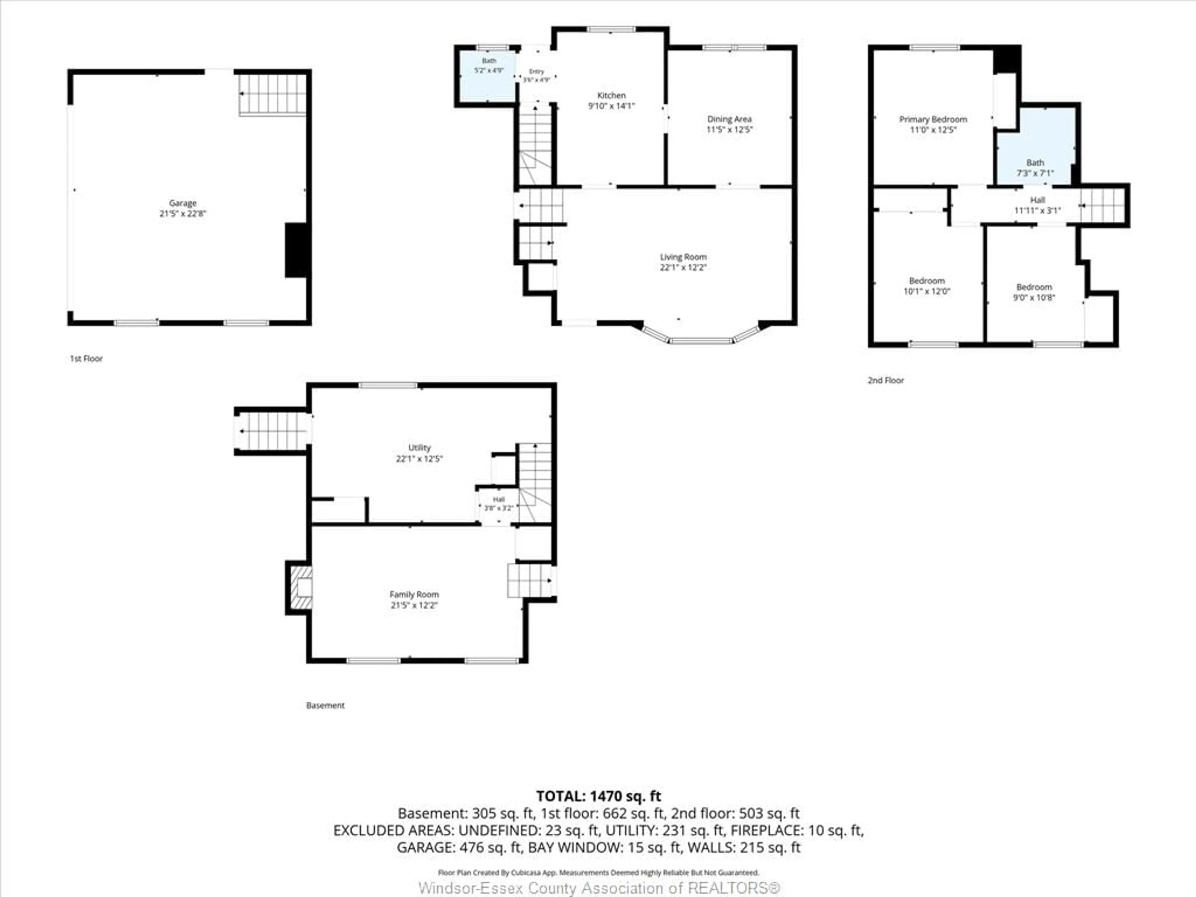 Floor plan for 6560 DISPUTED Rd, LaSalle Ontario N9H 1X9
