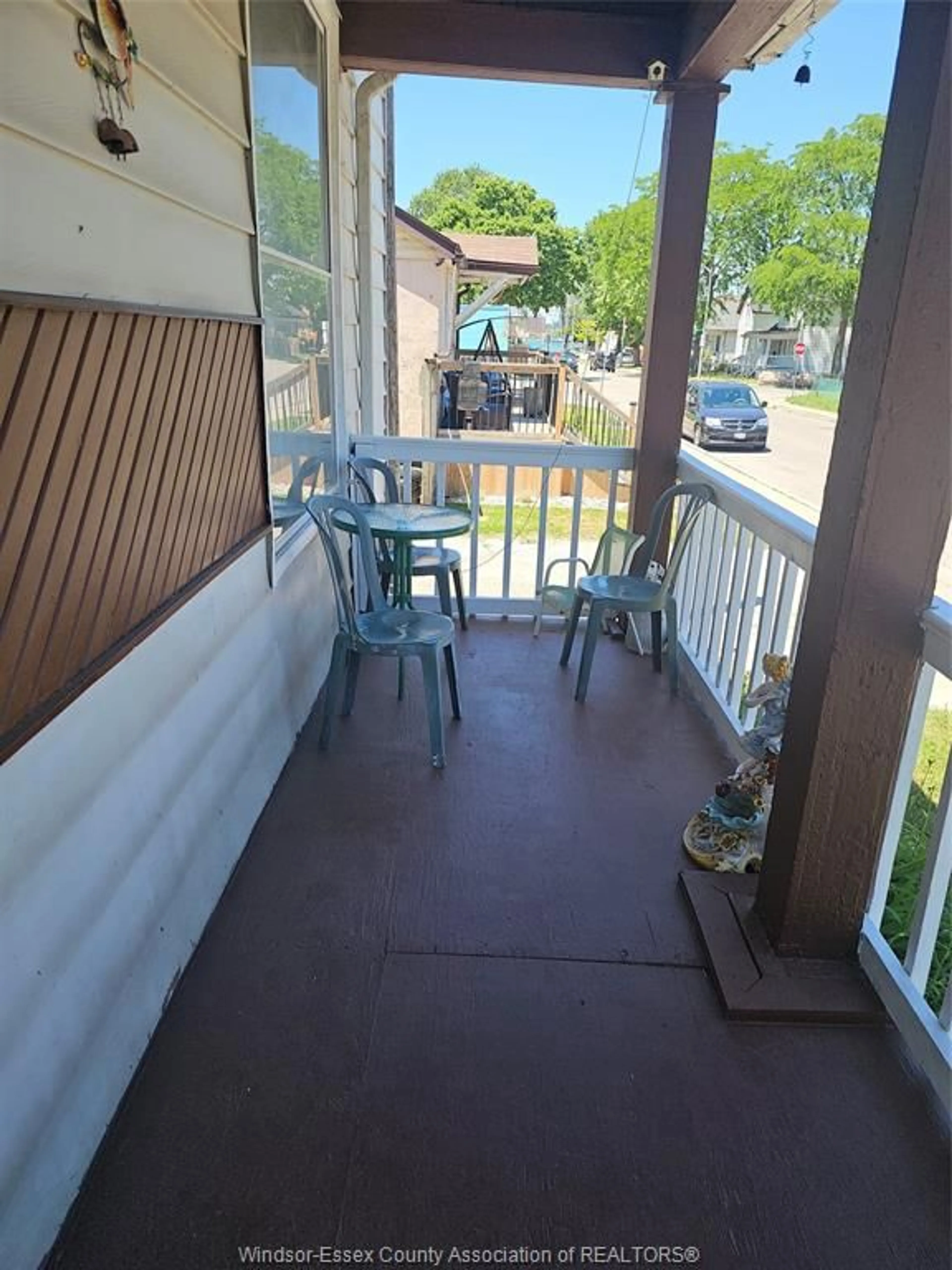Balcony in the apartment, street for 365 MARENTETTE, Windsor Ontario N9A 1Y7