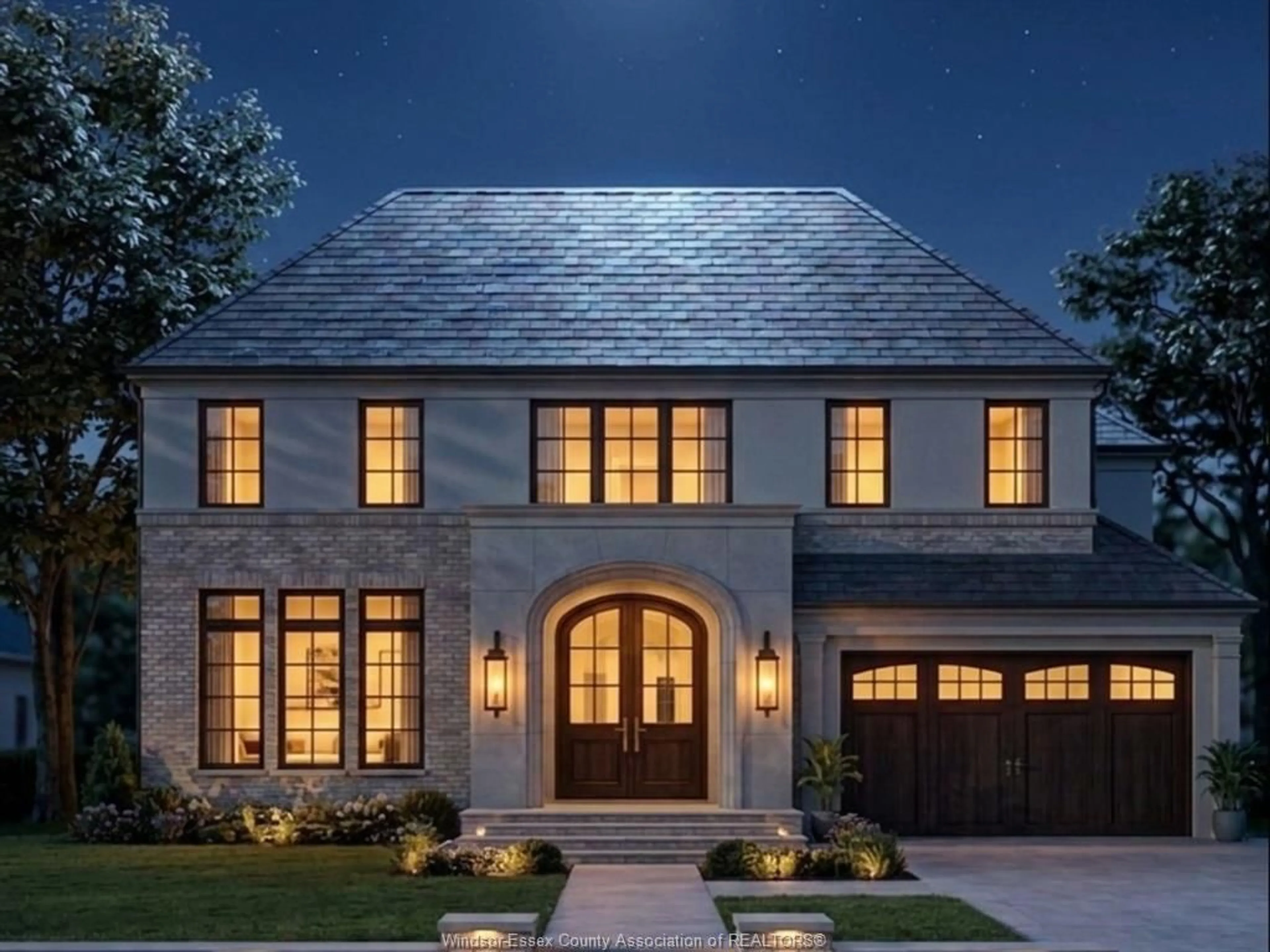 Home with brick exterior material, street for 6335 DISPUTED Rd, LaSalle Ontario N9H 1X7