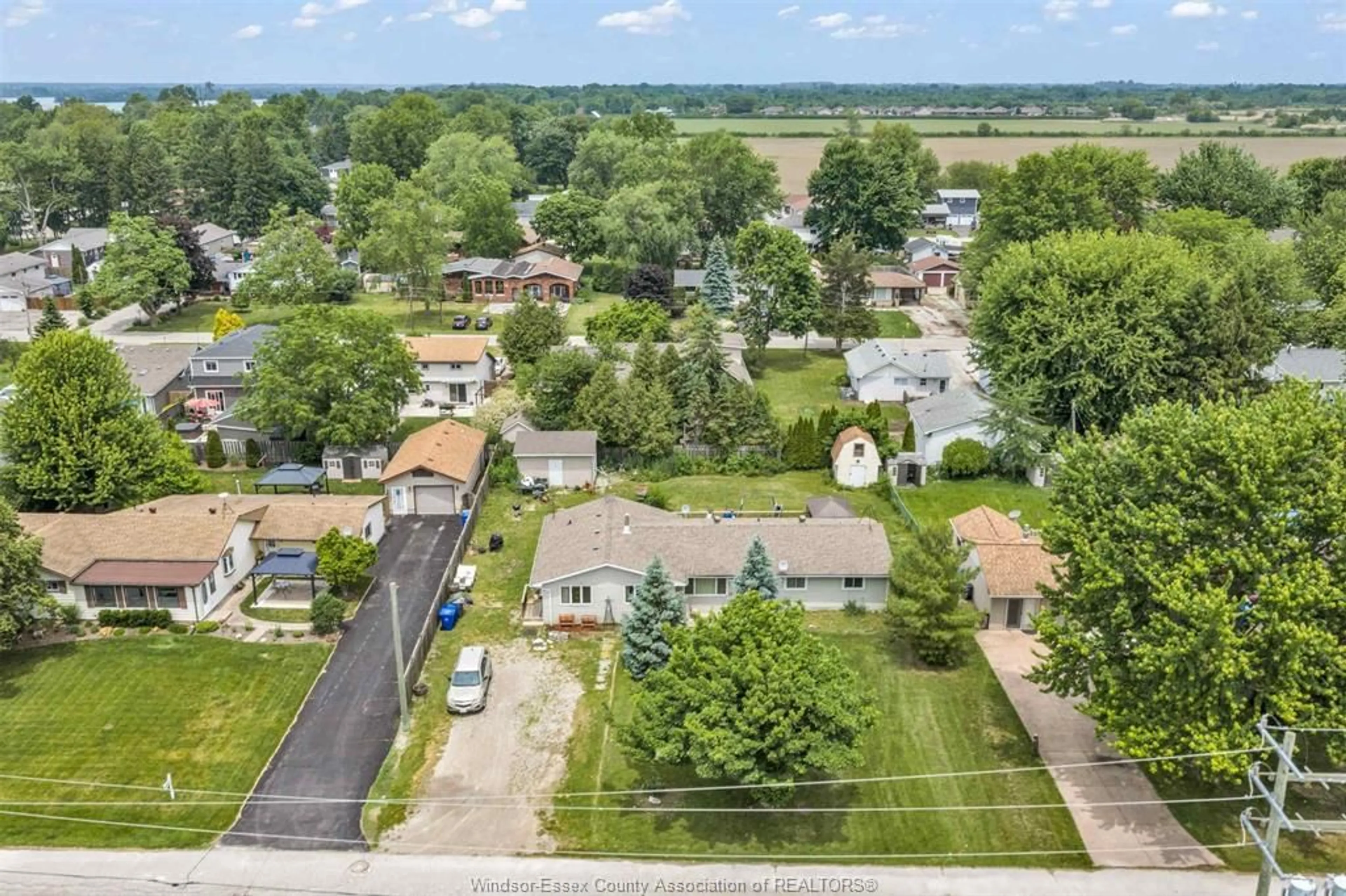 A pic from outside/outdoor area/front of a property/back of a property/a pic from drone, street for 126 McLeod, Amherstburg Ontario N9V 2Y8