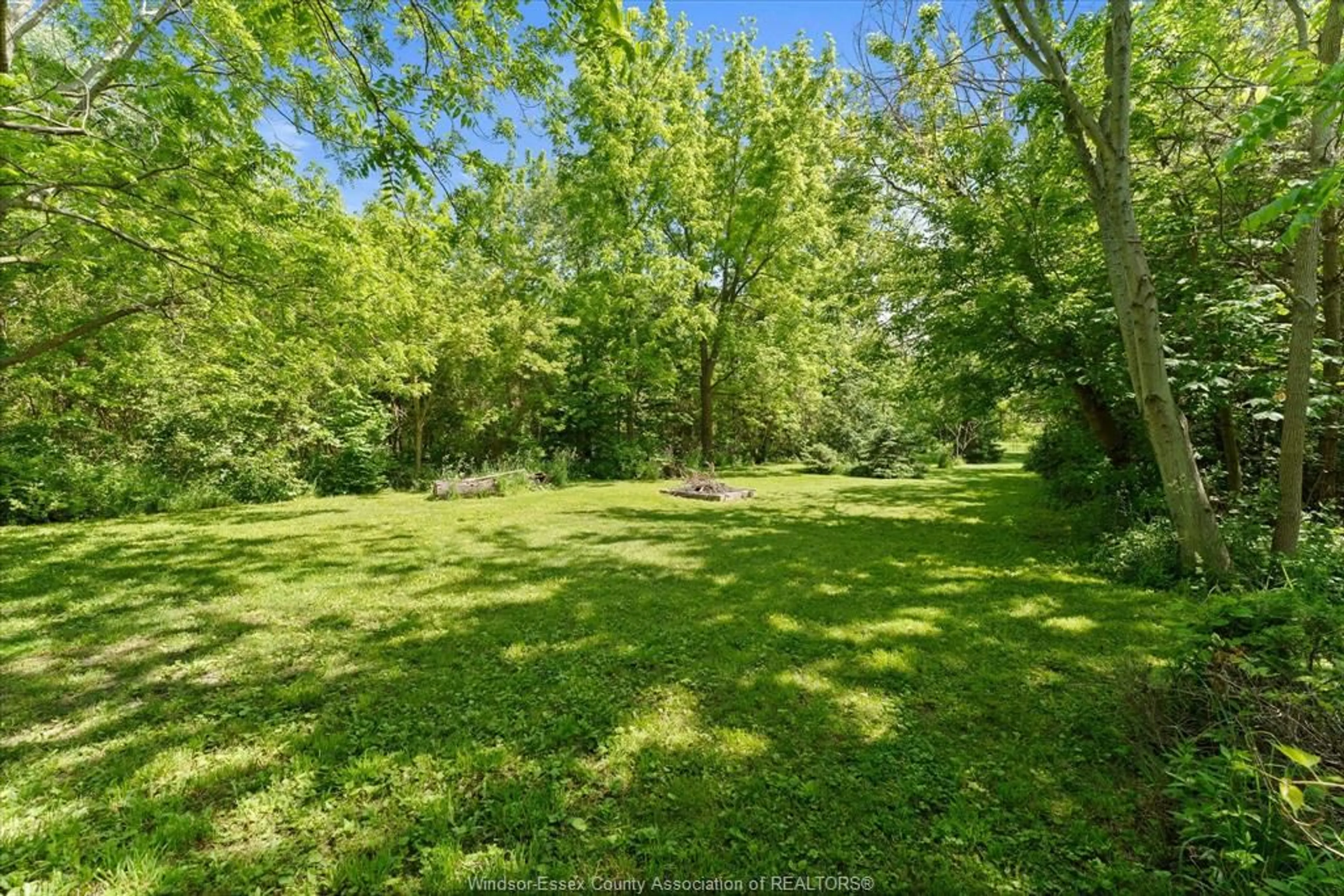 A pic from outside/outdoor area/front of a property/back of a property/a pic from drone, forest/trees view for 1109 FRONT Rd #PT 1, Amherstburg Ontario N9V 2Y8
