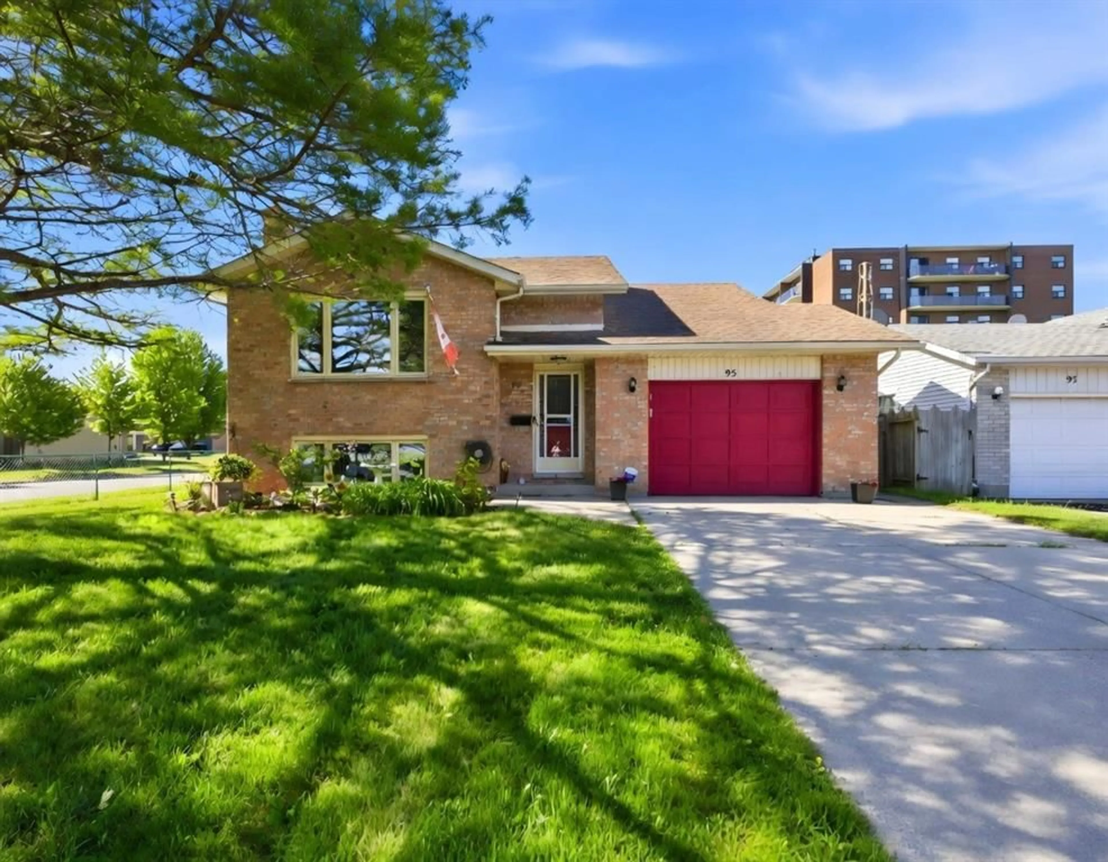 Home with brick exterior material, street for 95 Turner Dr, Sarnia Ontario N7S 5G6