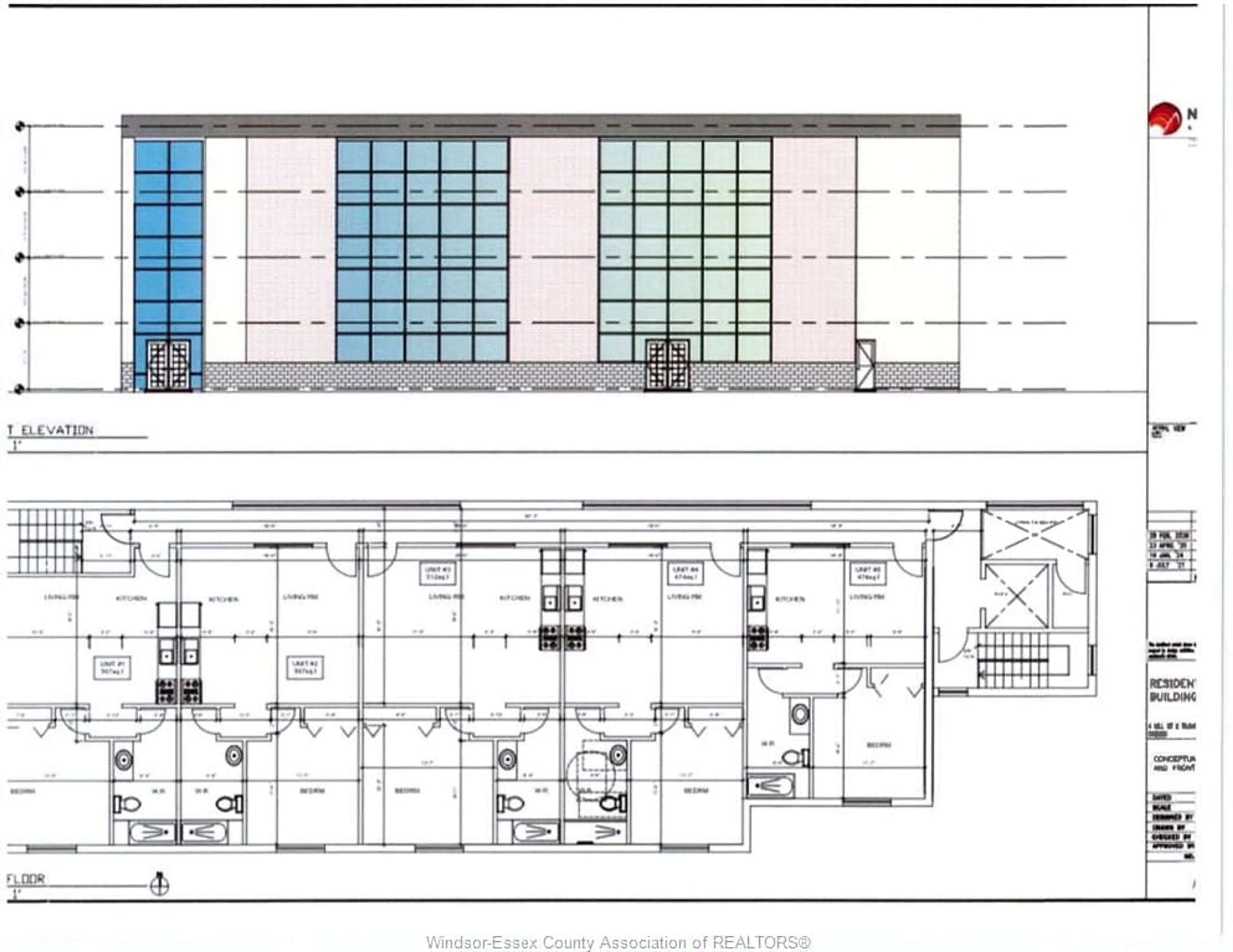 Floor plan for 4 Mill & 1 Dufferin, Tilbury Ontario N8N 1L8