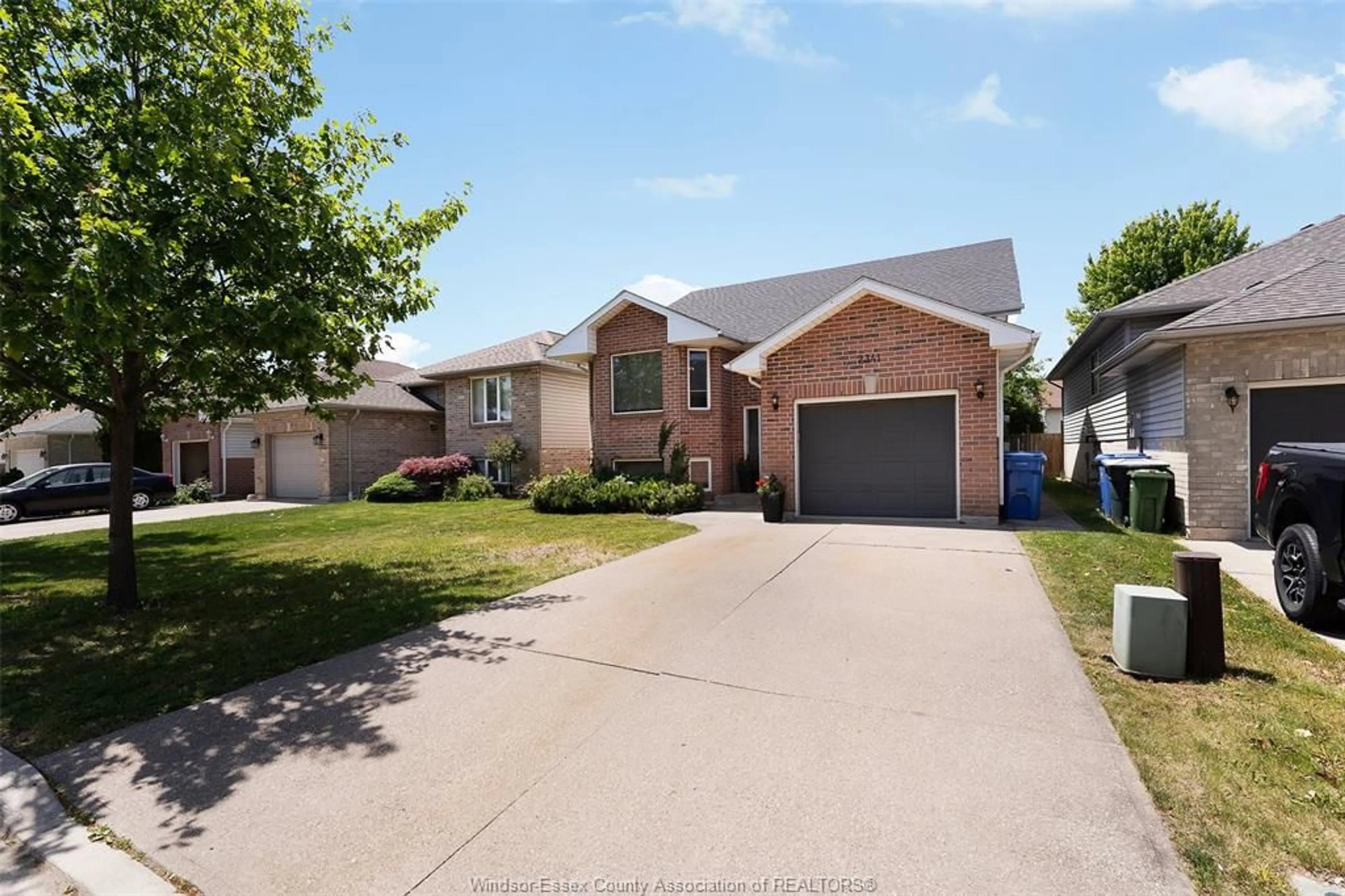 Home with brick exterior material, street for 2341 RADCLIFF, Windsor Ontario N8P 1V5