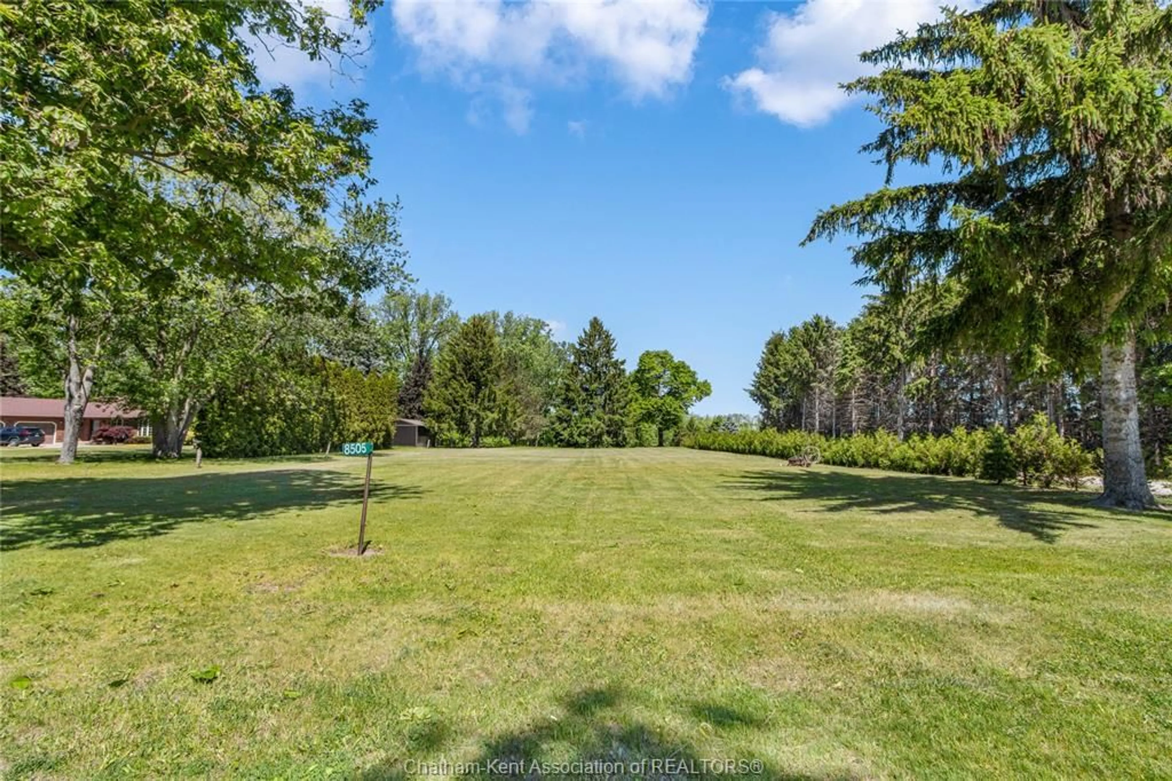 A pic from outside/outdoor area/front of a property/back of a property/a pic from drone, water/lake/river/ocean view for 8505 WATER St, Cedar Springs Ontario N0P 1E0