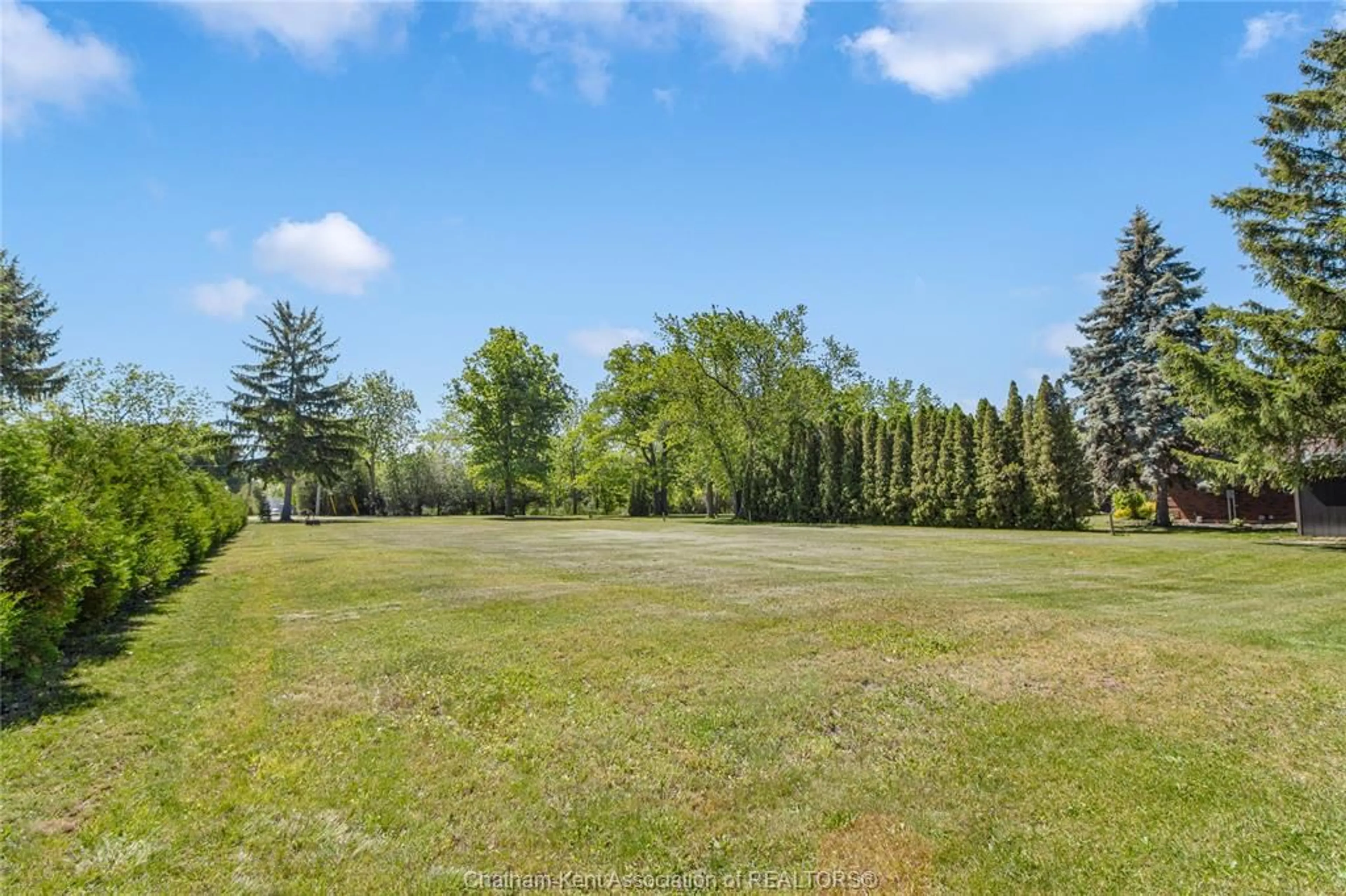 A pic from outside/outdoor area/front of a property/back of a property/a pic from drone, forest/trees view for 8505 WATER St, Cedar Springs Ontario N0P 1E0