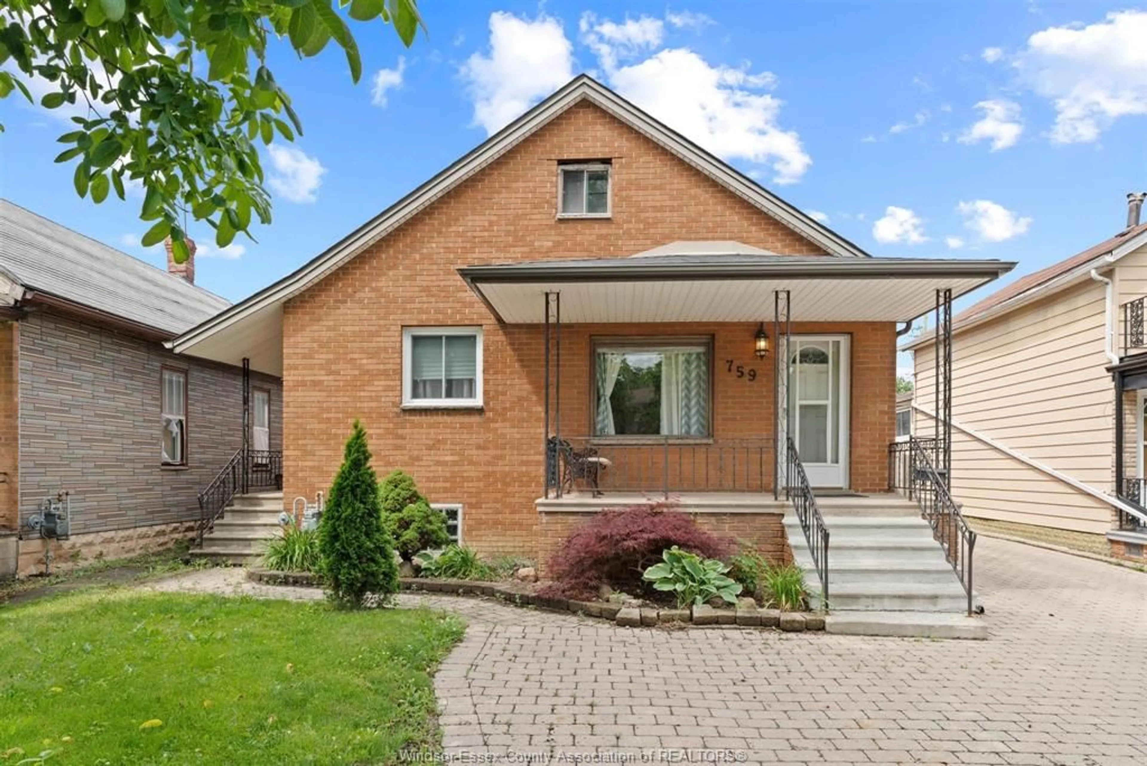 Home with brick exterior material, street for 759 GLENGARRY Ave, Windsor Ontario N9A 1R4