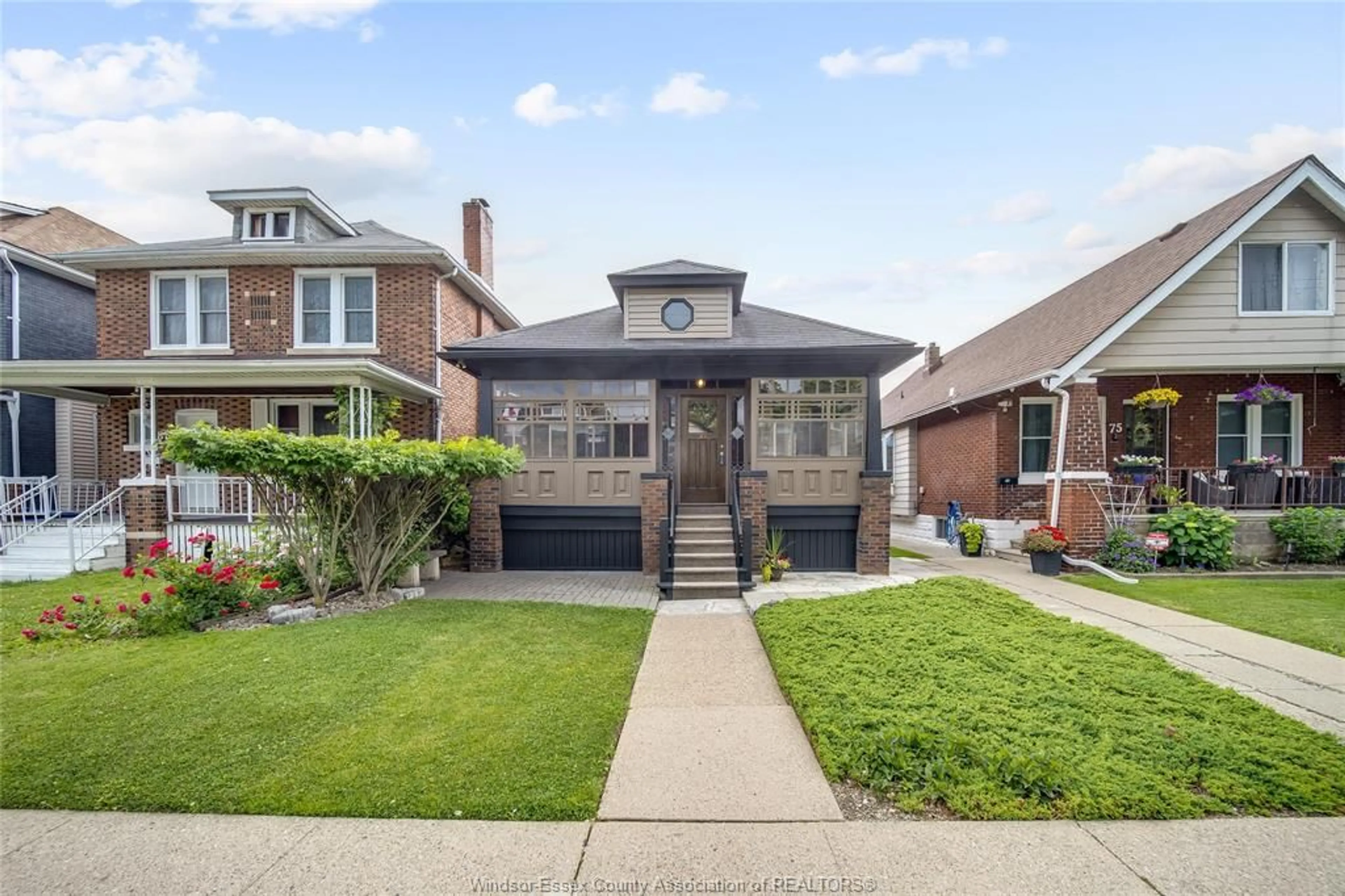 Home with brick exterior material, street for 83 SHEPHERD St, Windsor Ontario N8X 2K1