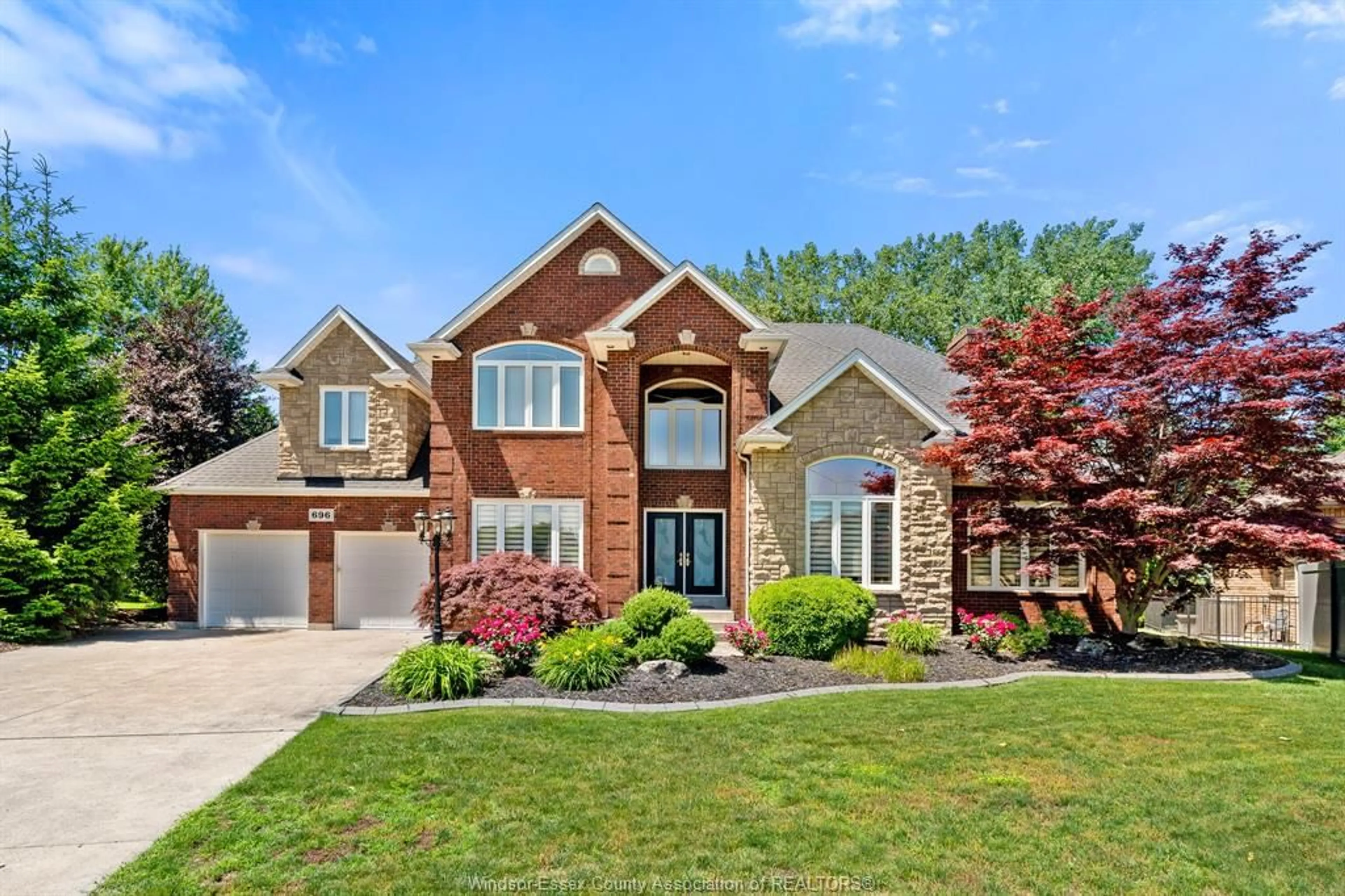 Home with brick exterior material, street for 696 GEORGE KENNEDY Way, Lakeshore Ontario N8L 1A3