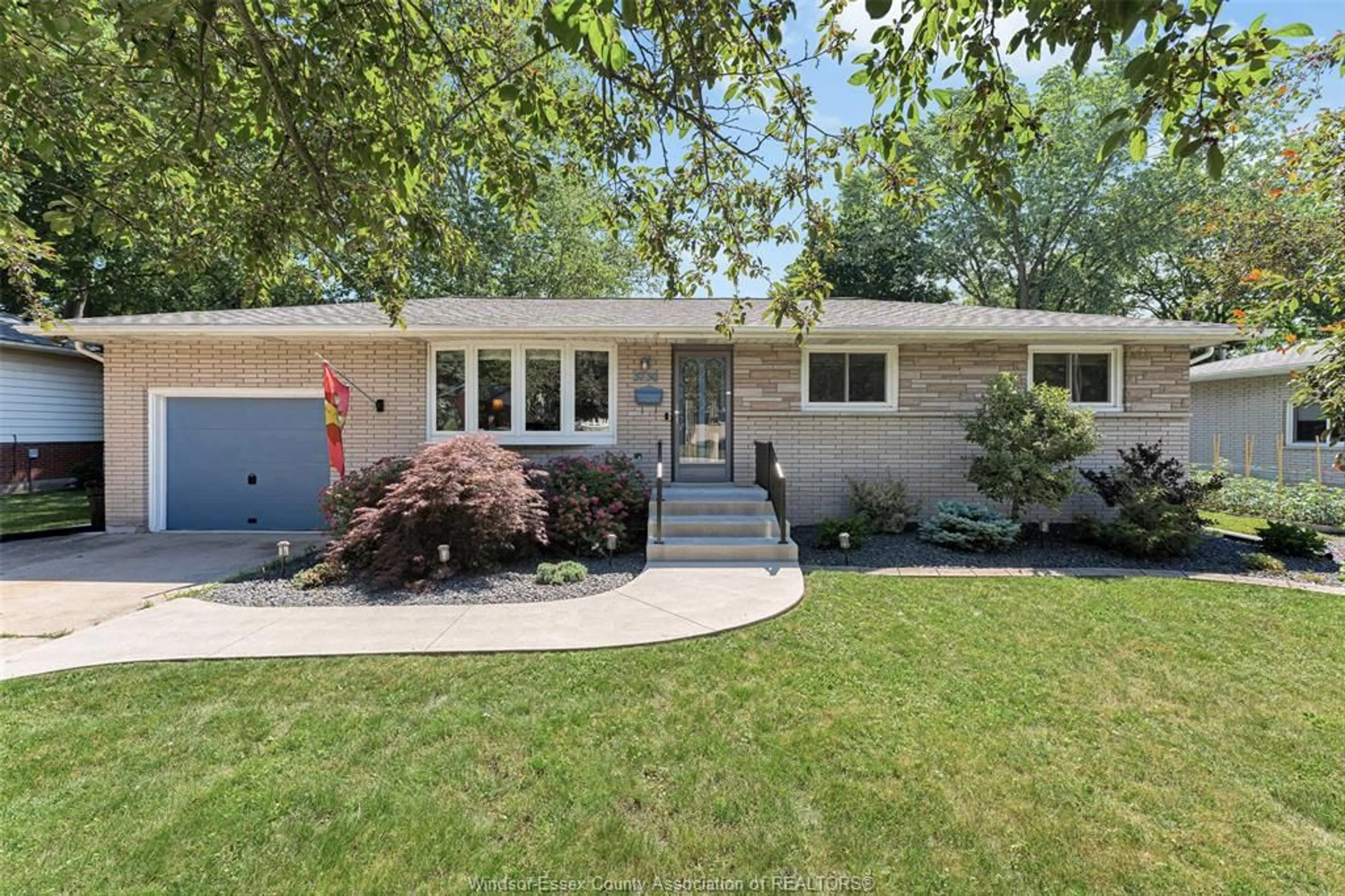 Home with vinyl exterior material, street for 5730 CANADA St, LaSalle Ontario N9H 1M3