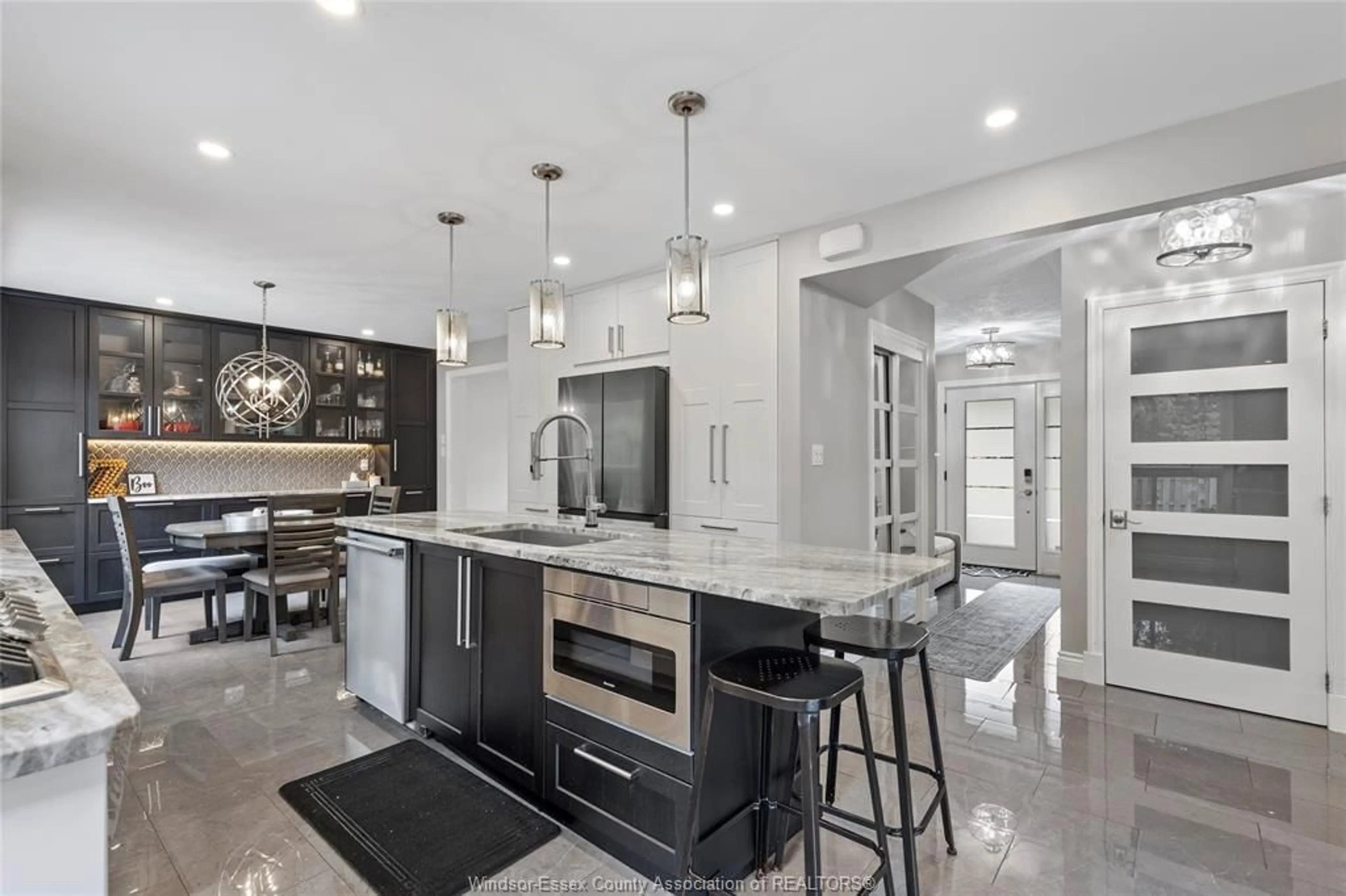 Contemporary kitchen, ceramic/tile floor for 103 PIERELLA Dr, Lakeshore Ontario N0R 1A0