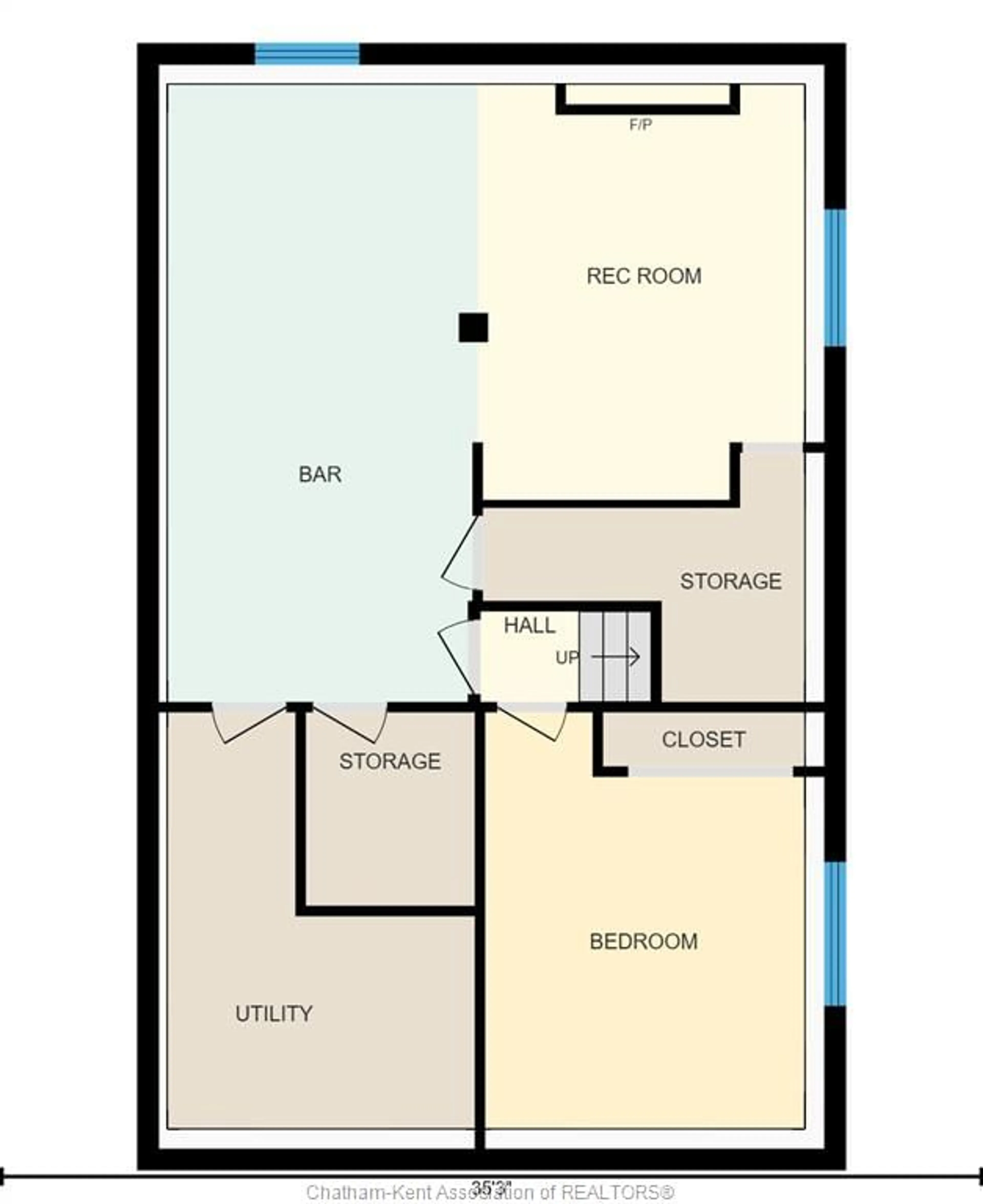 Floor plan for 210 Chatham St, Blenheim Ontario N0P 1A0