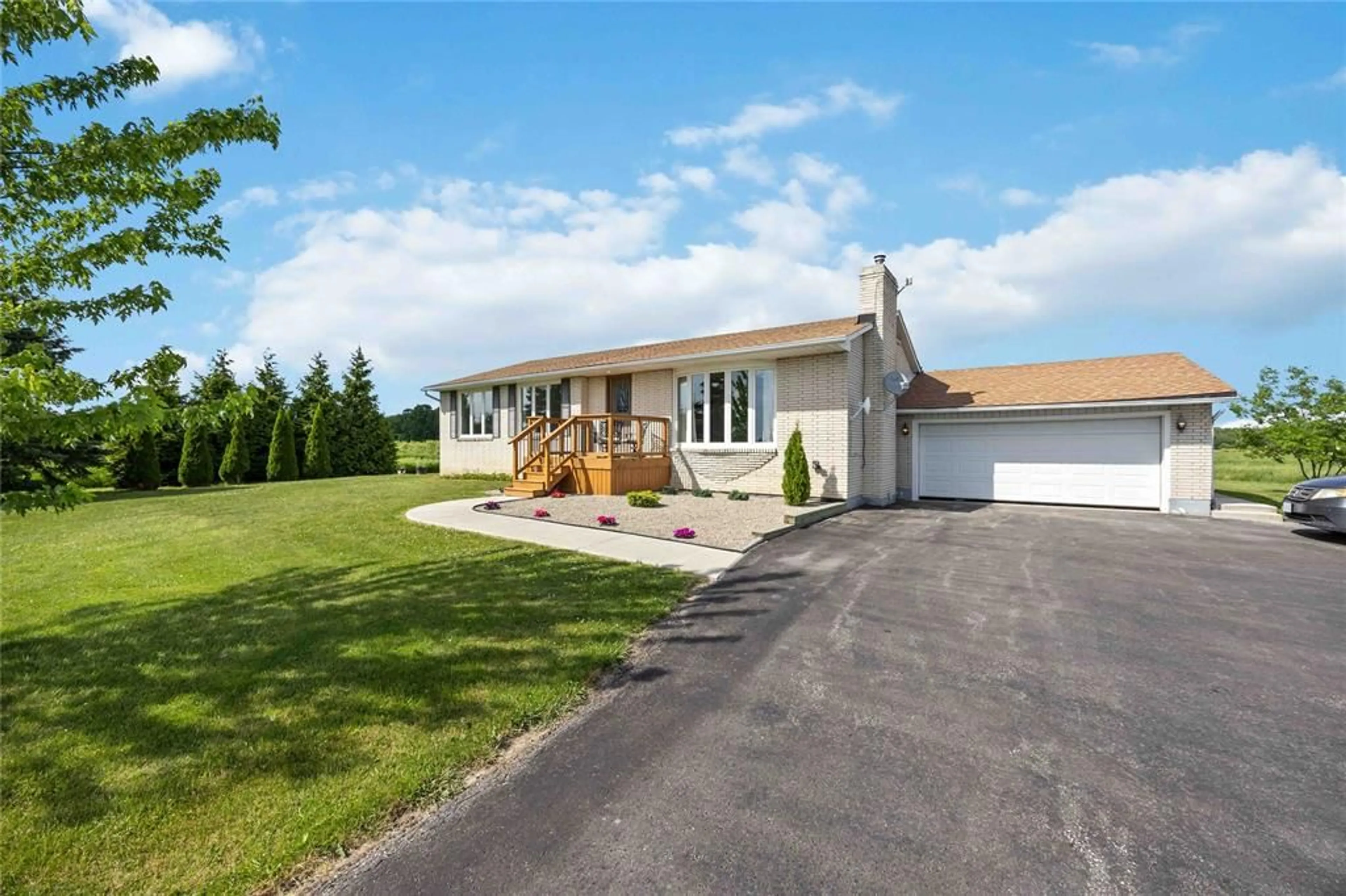 Home with vinyl exterior material, street for 2380 Plank Rd, Petrolia Ontario N0N 1R0
