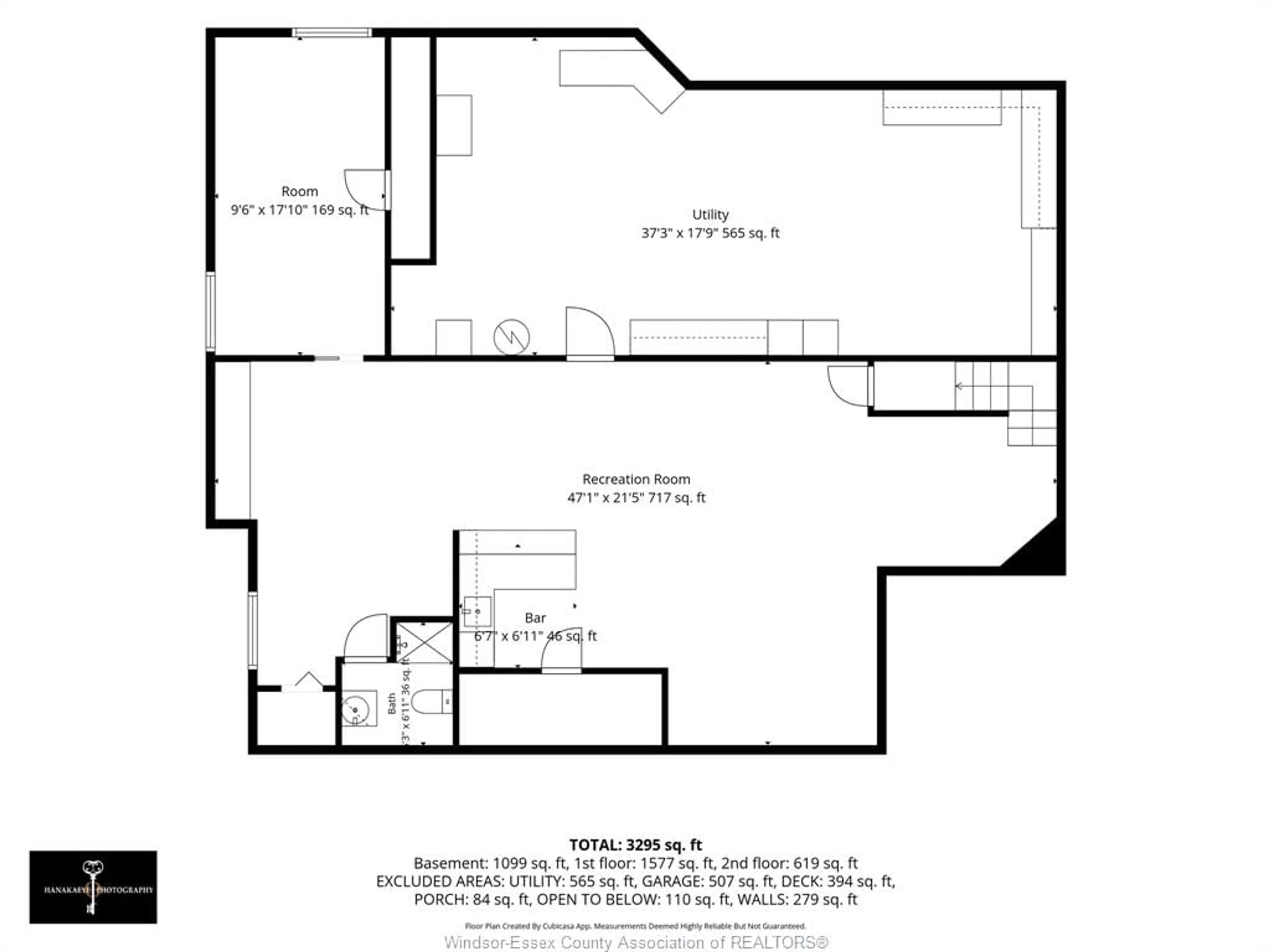 Floor plan for 36 Meadow Lane, Essex Ontario N8M 3C5