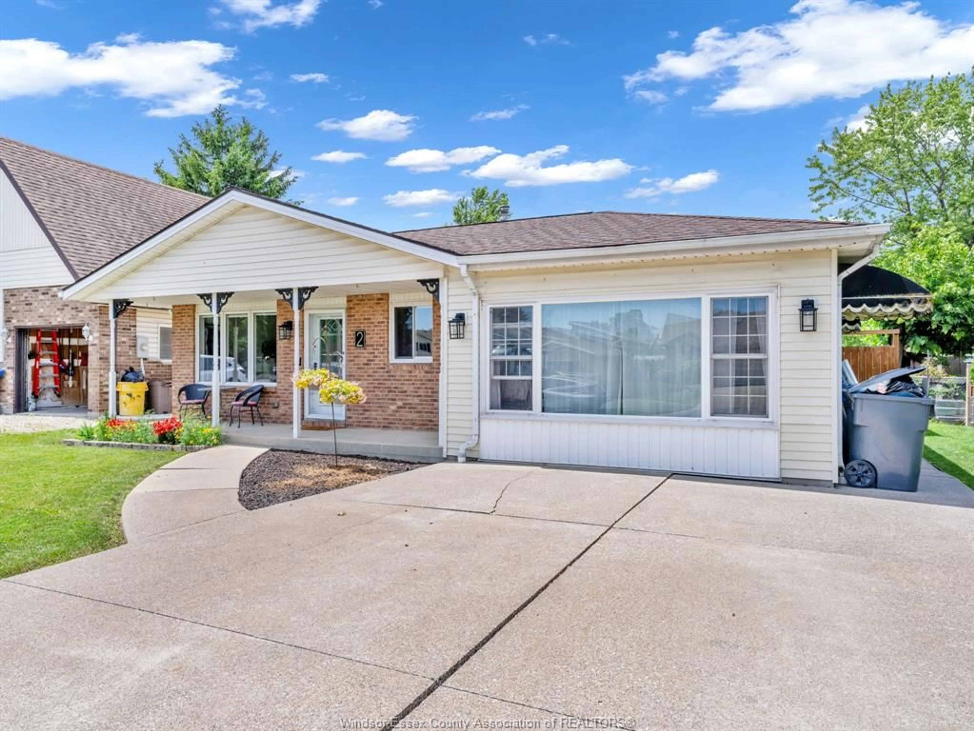 Home with vinyl exterior material, street for 2 EARL Crt, Essex Ontario N8M 3E1