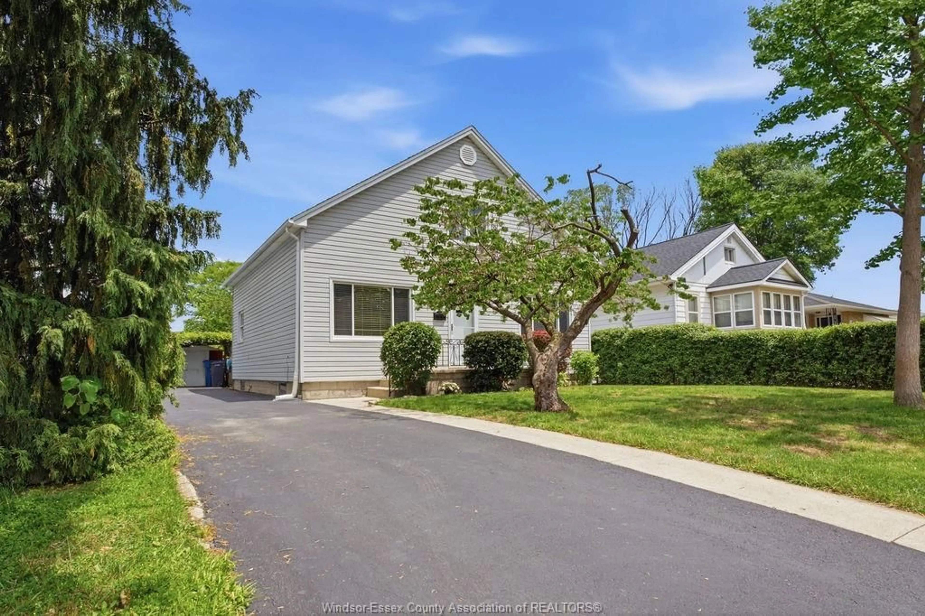 Home with vinyl exterior material, street for 2340 AUBIN, Windsor Ontario N8W 4L5