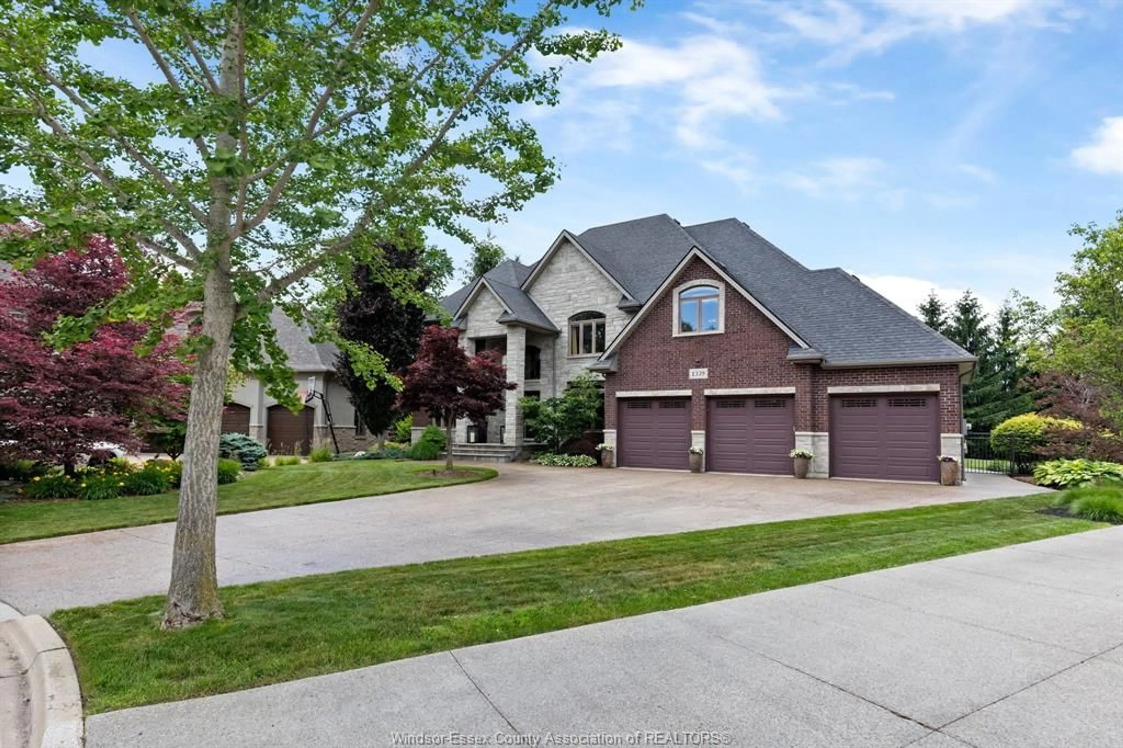 Home with brick exterior material, street for 1339 TUSCANY OAKS Dr, LaSalle Ontario N9J 0B6