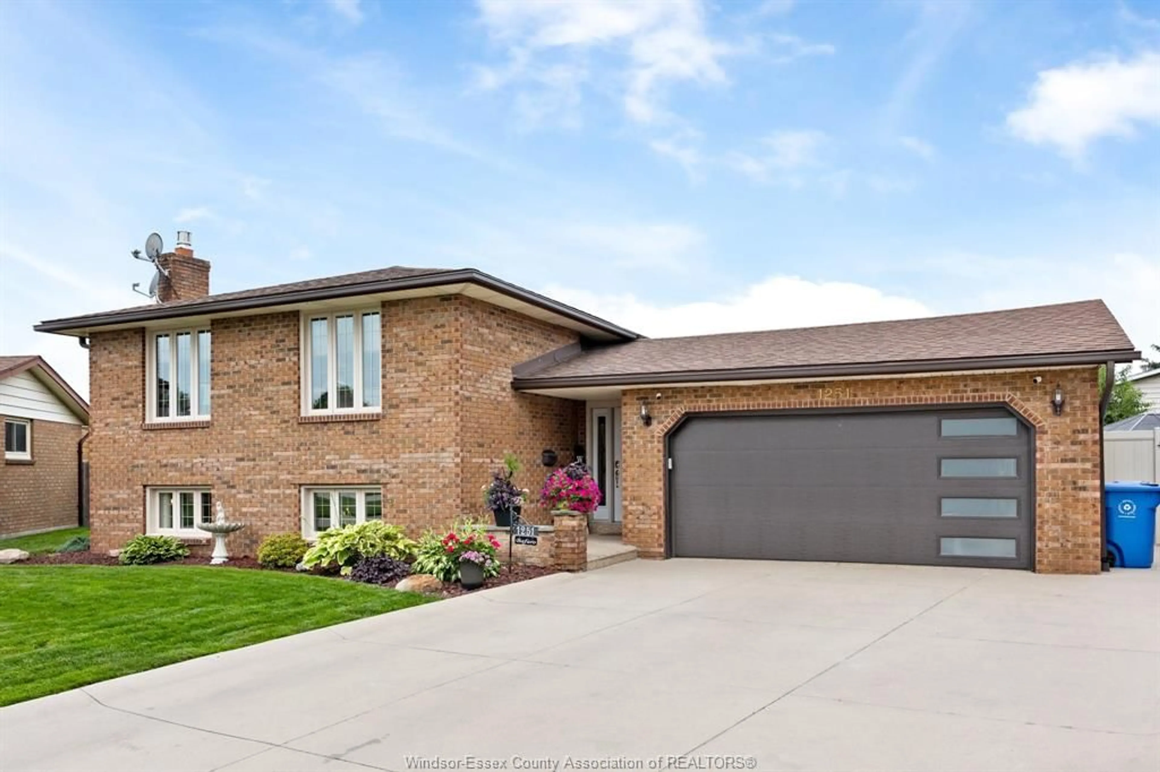 Home with brick exterior material, street for 1251 Huntwick Pl, LaSalle Ontario N9H 2B4