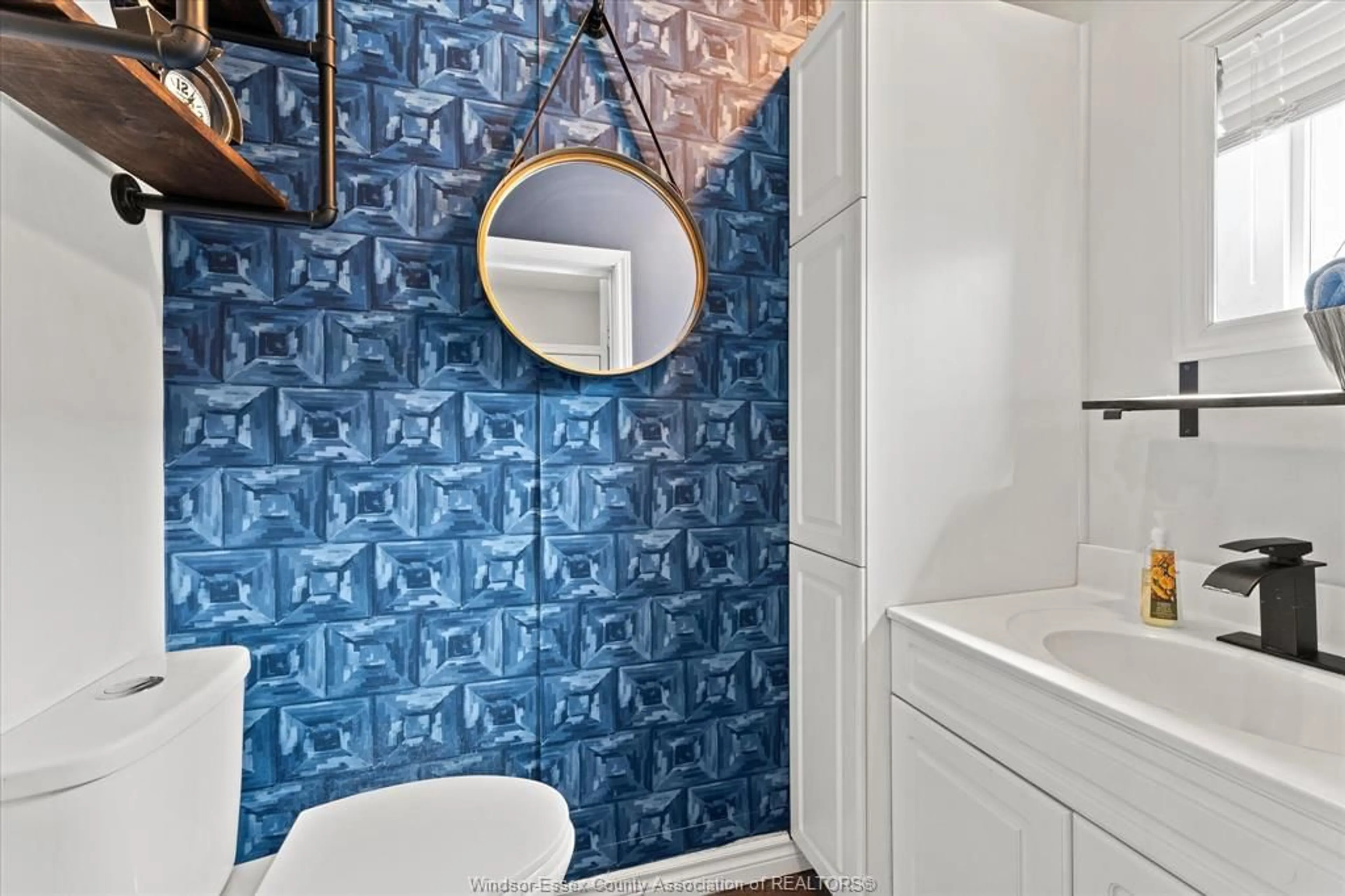 Contemporary bathroom, ceramic/tile floor for 1384 PILLETTE Rd, Windsor Ontario N8Y 3B9