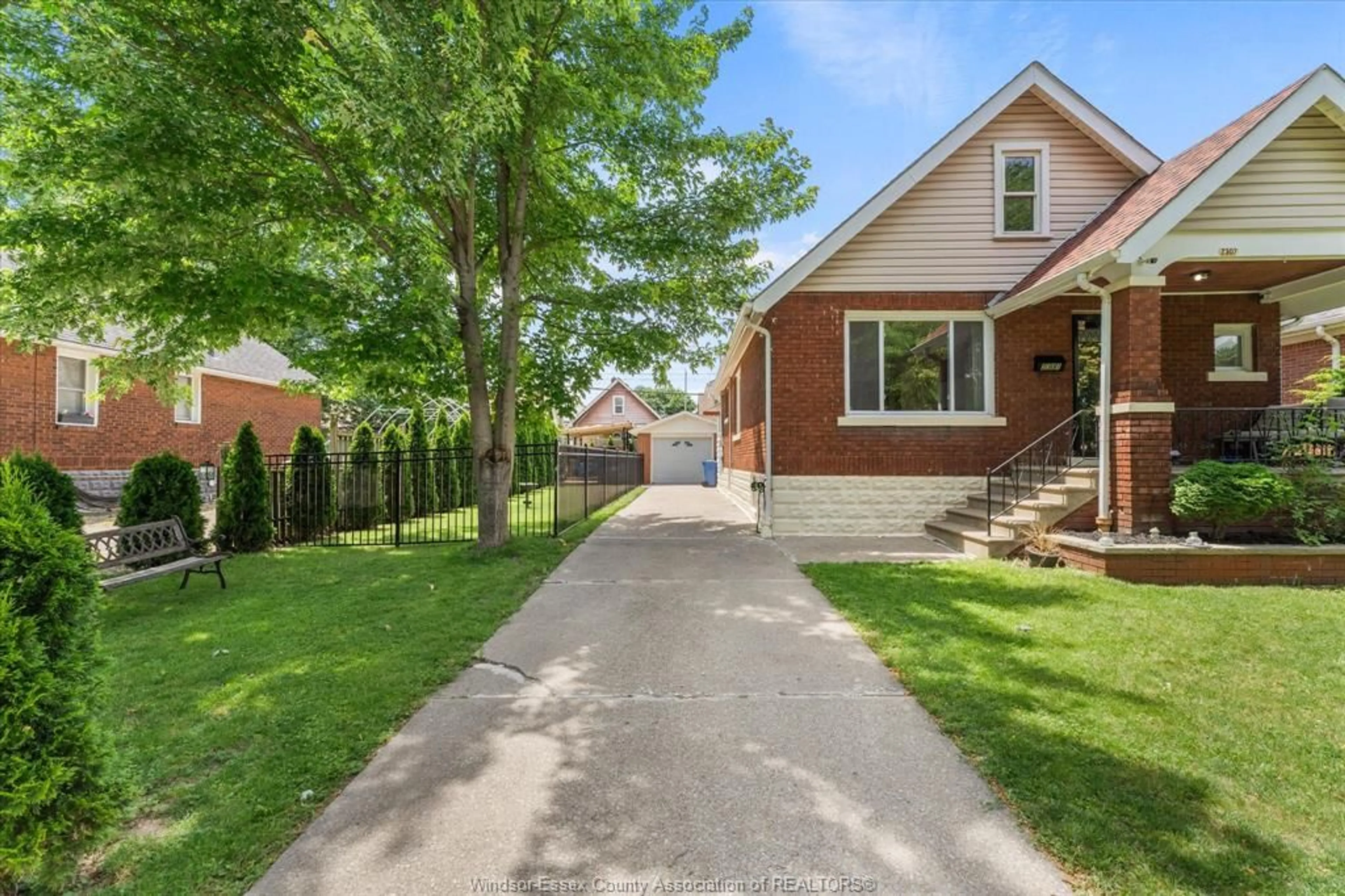 Home with brick exterior material, street for 2307 FRASER AVE, Windsor Ontario N8X 3Z8