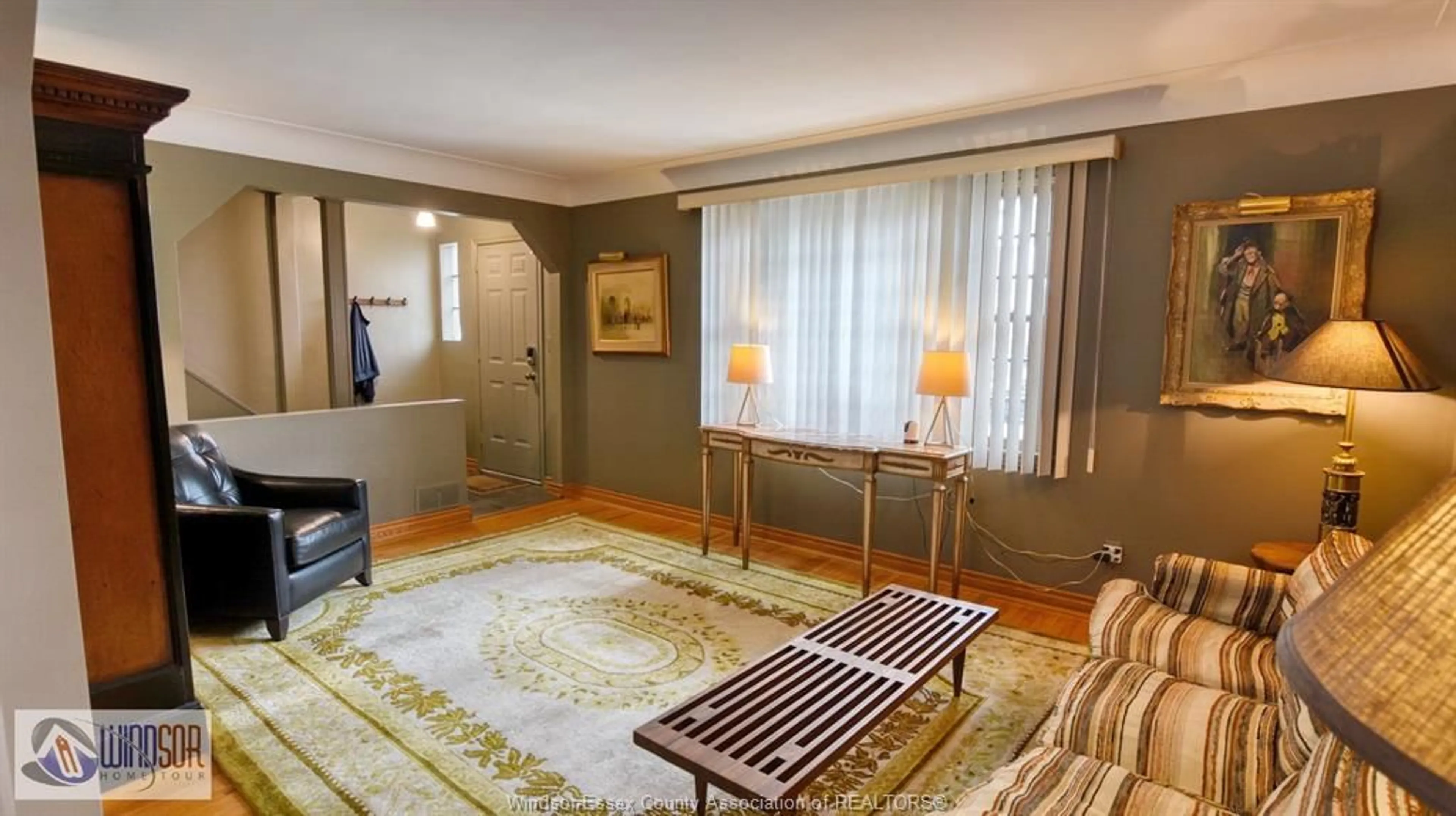 Living room with furniture, unknown for 2332 MOY Ave, Windsor Ontario N8W 2M8