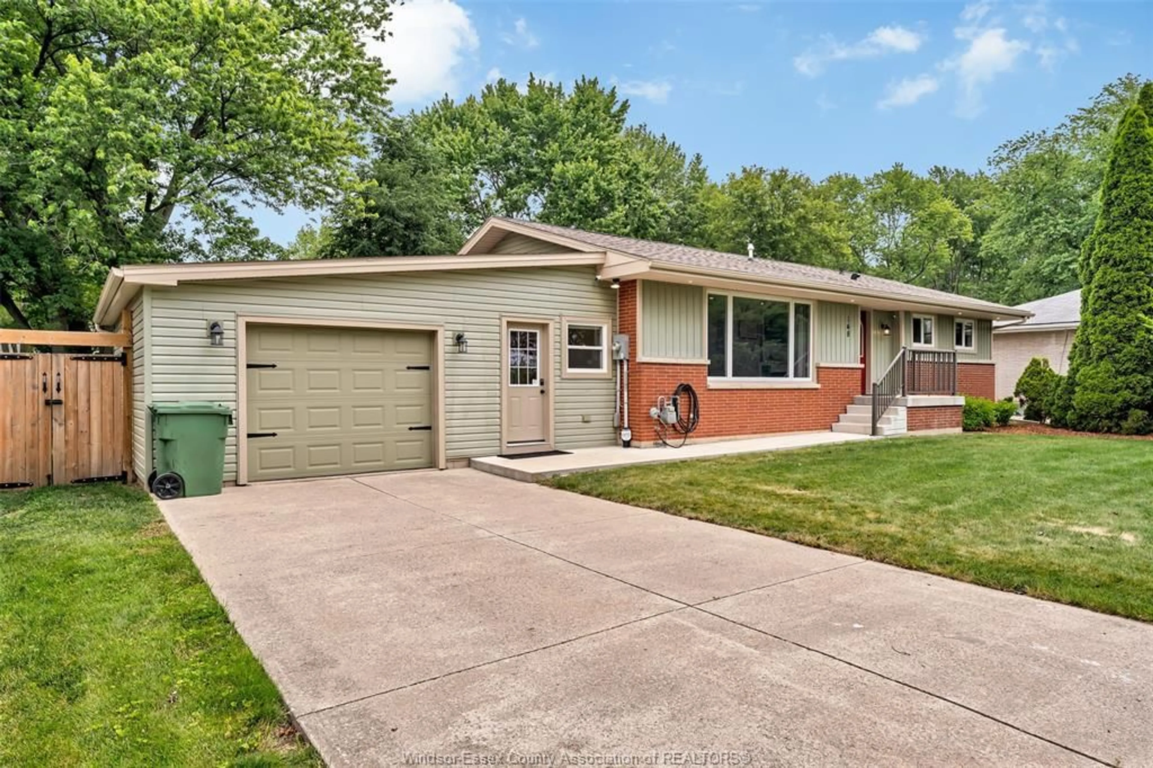 Home with vinyl exterior material, street for 148 GIVEN Rd, Harrow Ontario N0R 1G0