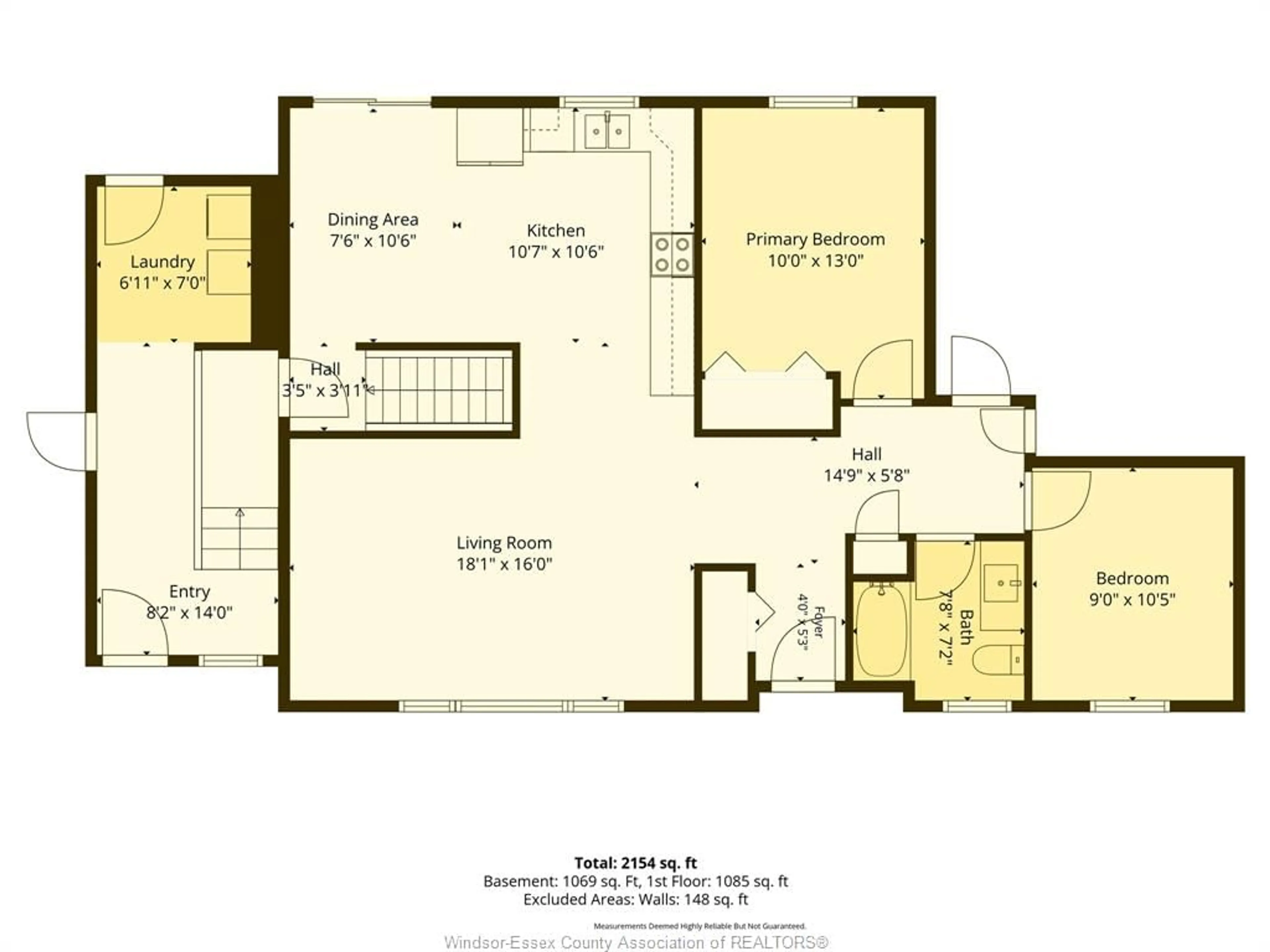 Floor plan for 148 GIVEN Rd, Harrow Ontario N0R 1G0