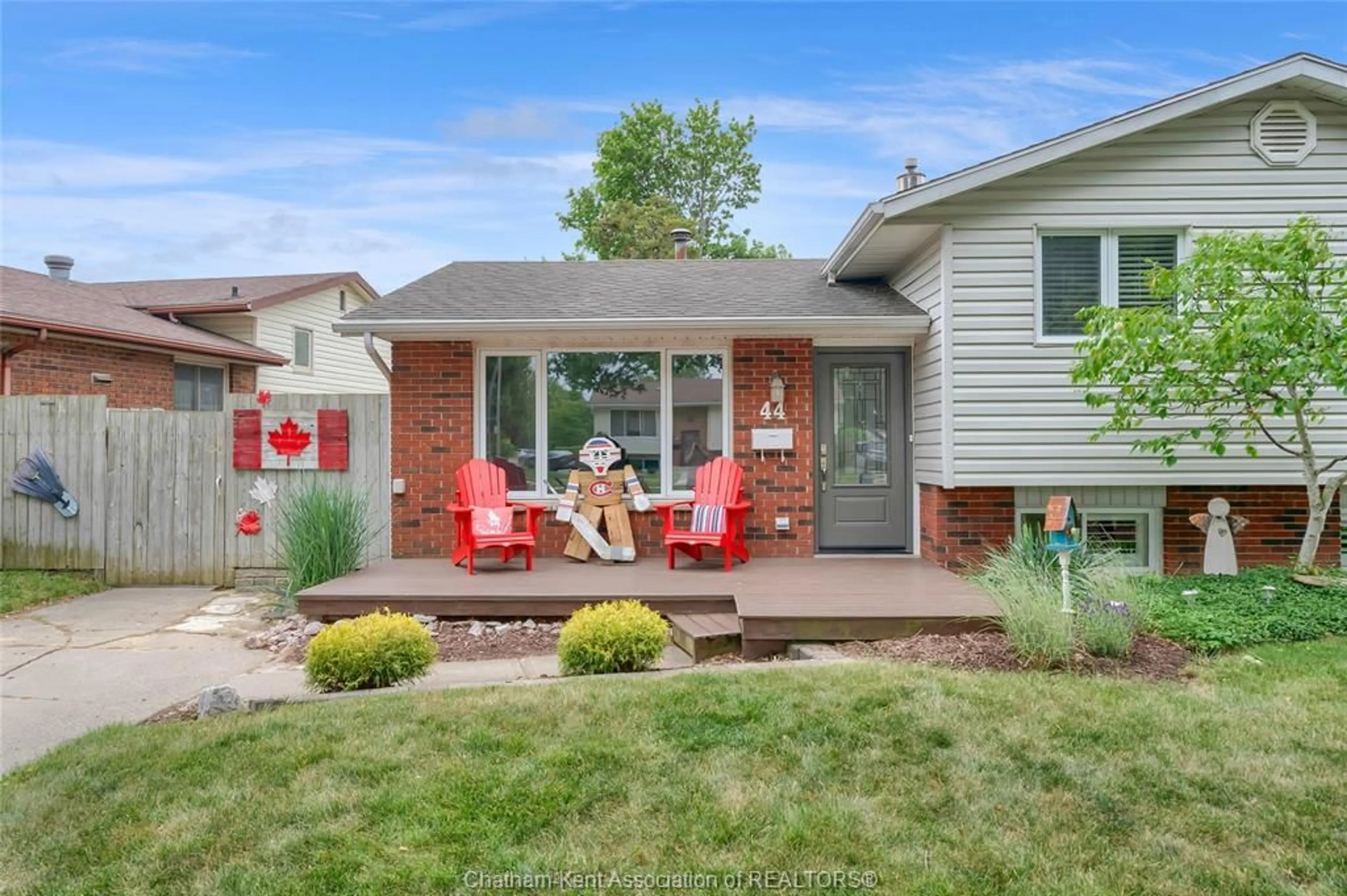 Home with brick exterior material, street for 44 BALMORAL Rd, Chatham Ontario N7L 4N5