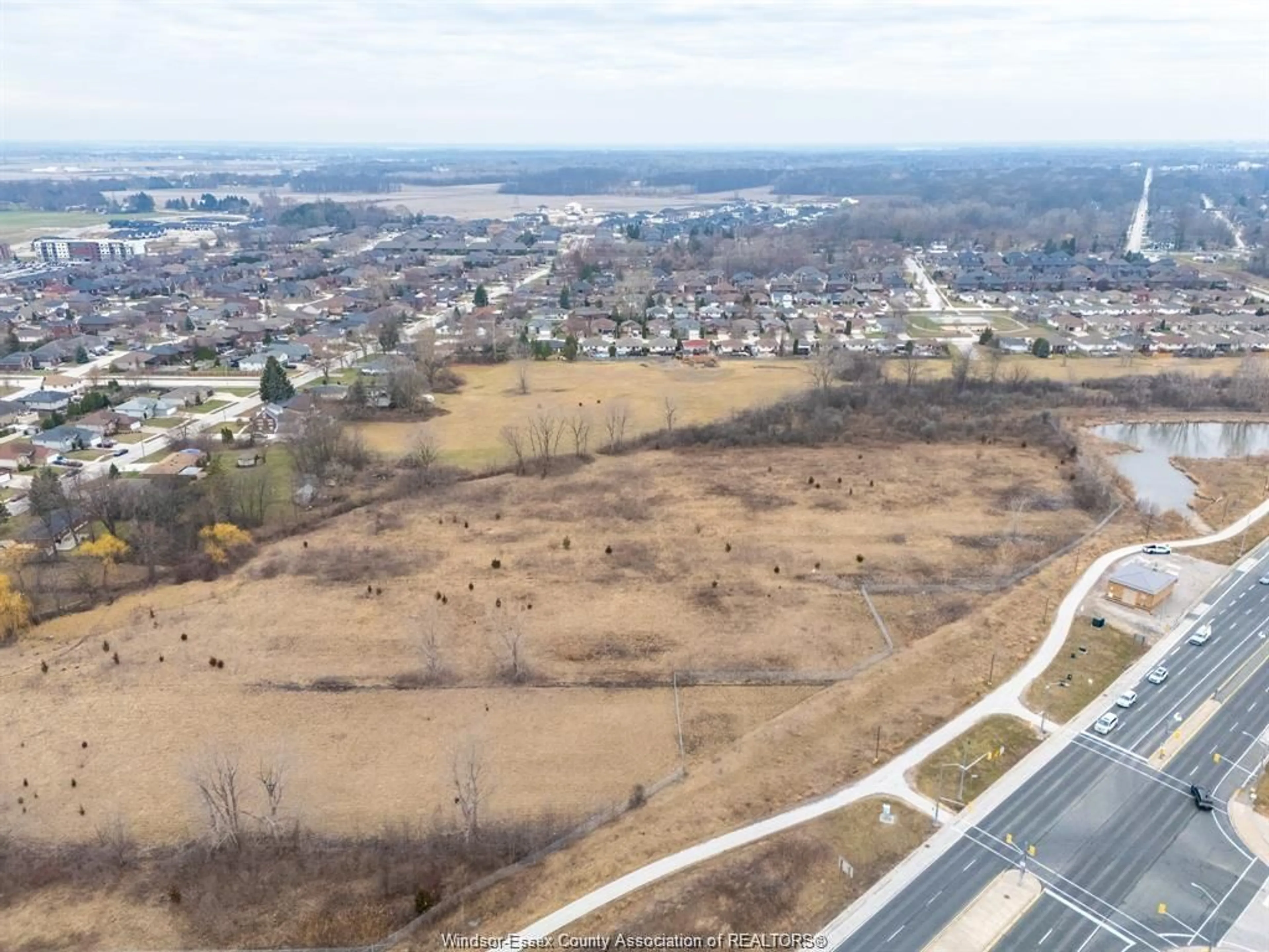 A pic from outside/outdoor area/front of a property/back of a property/a pic from drone, mountain view for V/L Randolph Ave, LaSalle Ontario N9H 1C1