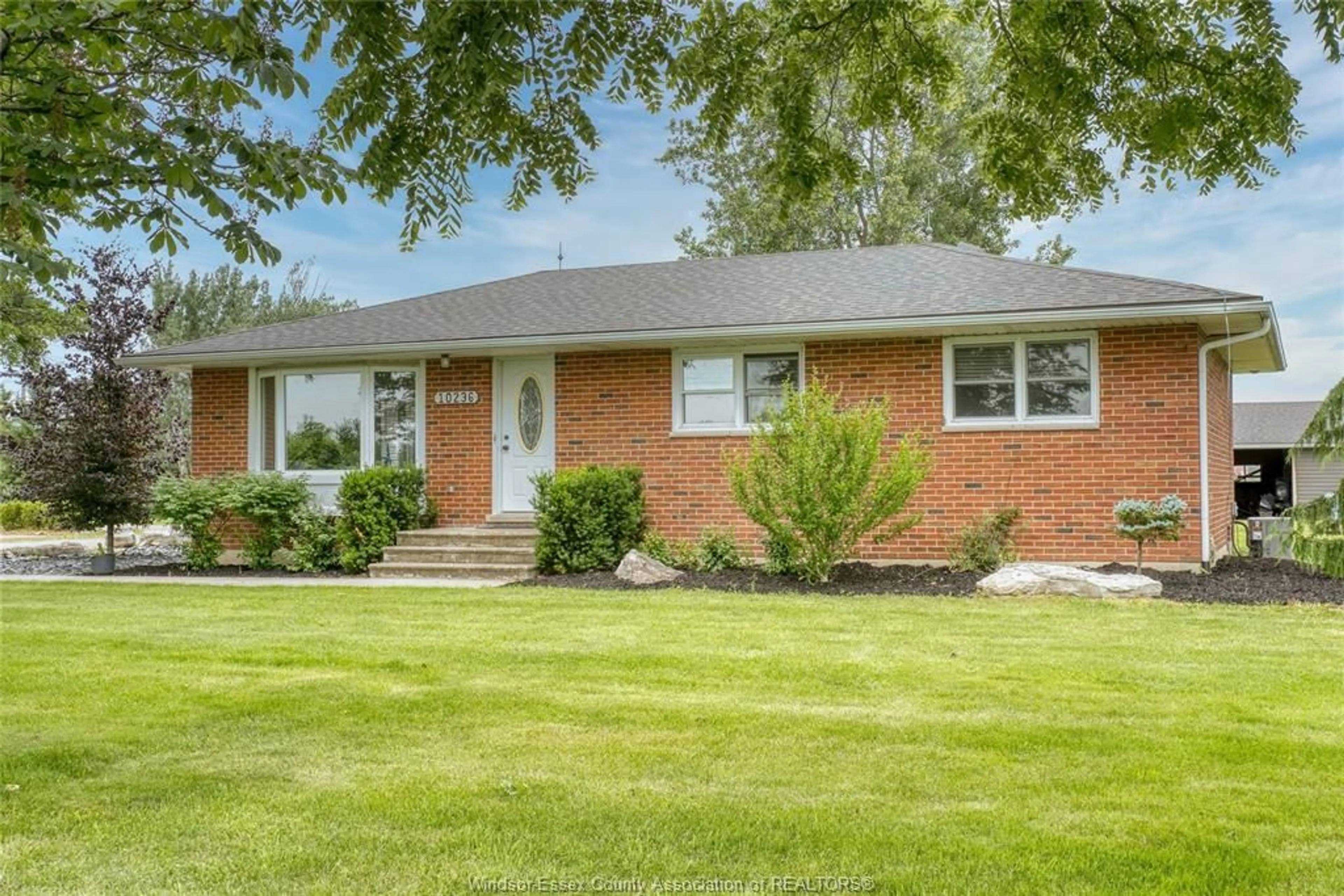 Home with brick exterior material, street for 10236 WALKER Rd, Amherstburg Ontario N0R 1J0