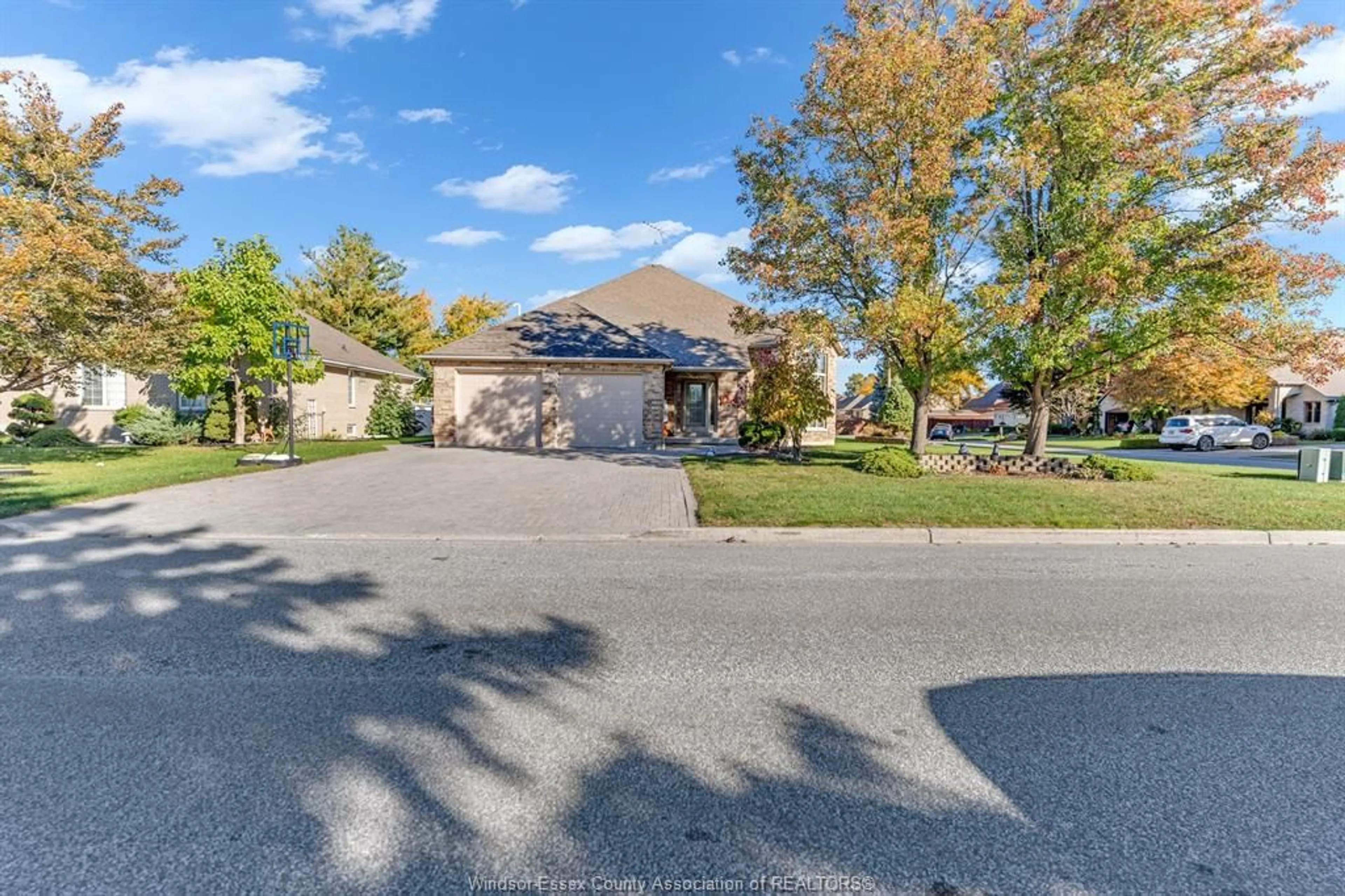 A pic from outside/outdoor area/front of a property/back of a property/a pic from drone, street for 2780 BRIDGEWAY Blvd, LaSalle Ontario N9H 2L3