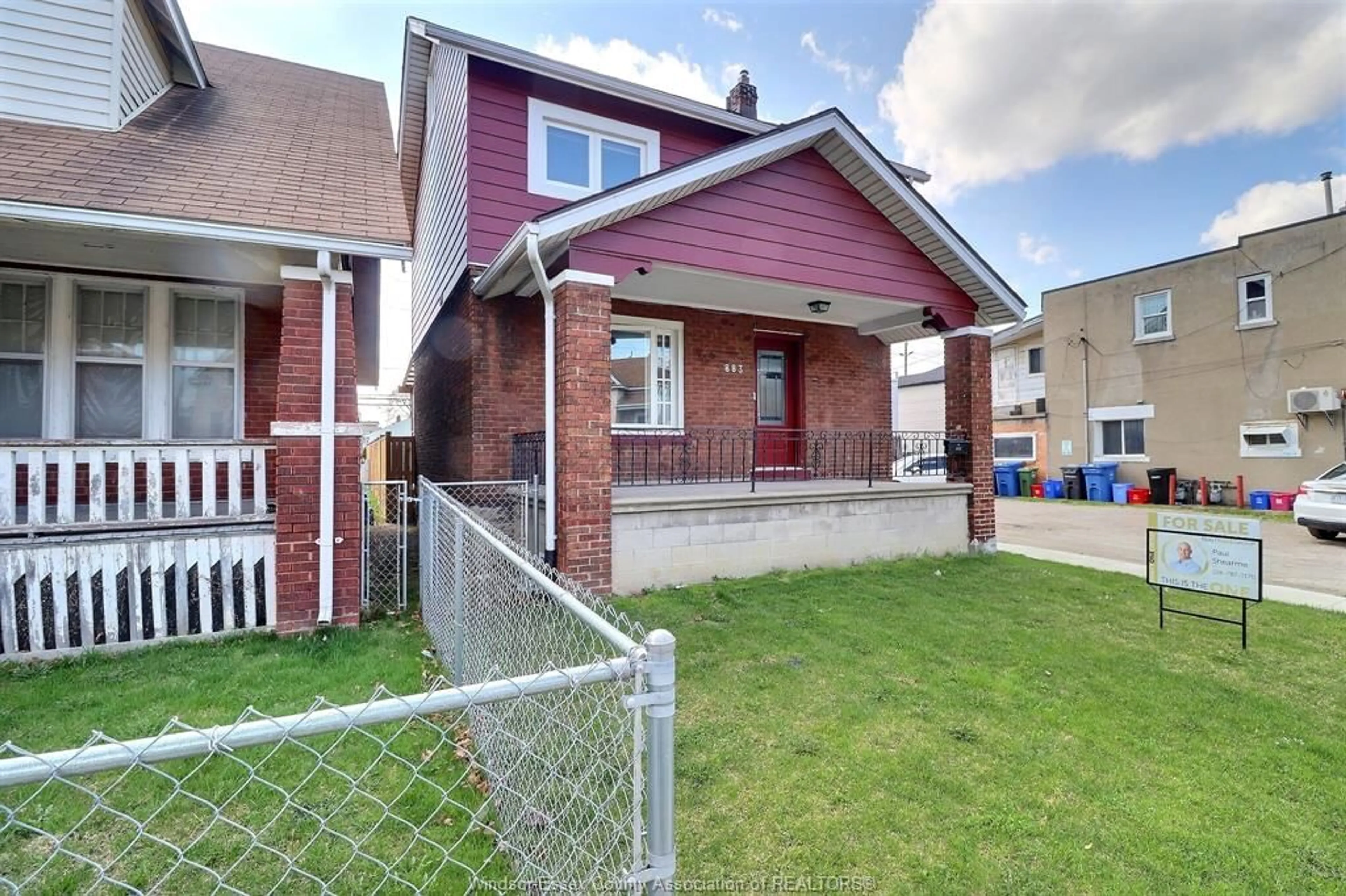 Home with brick exterior material, street for 883 PILLETTE, Windsor Ontario N8Y 3B4