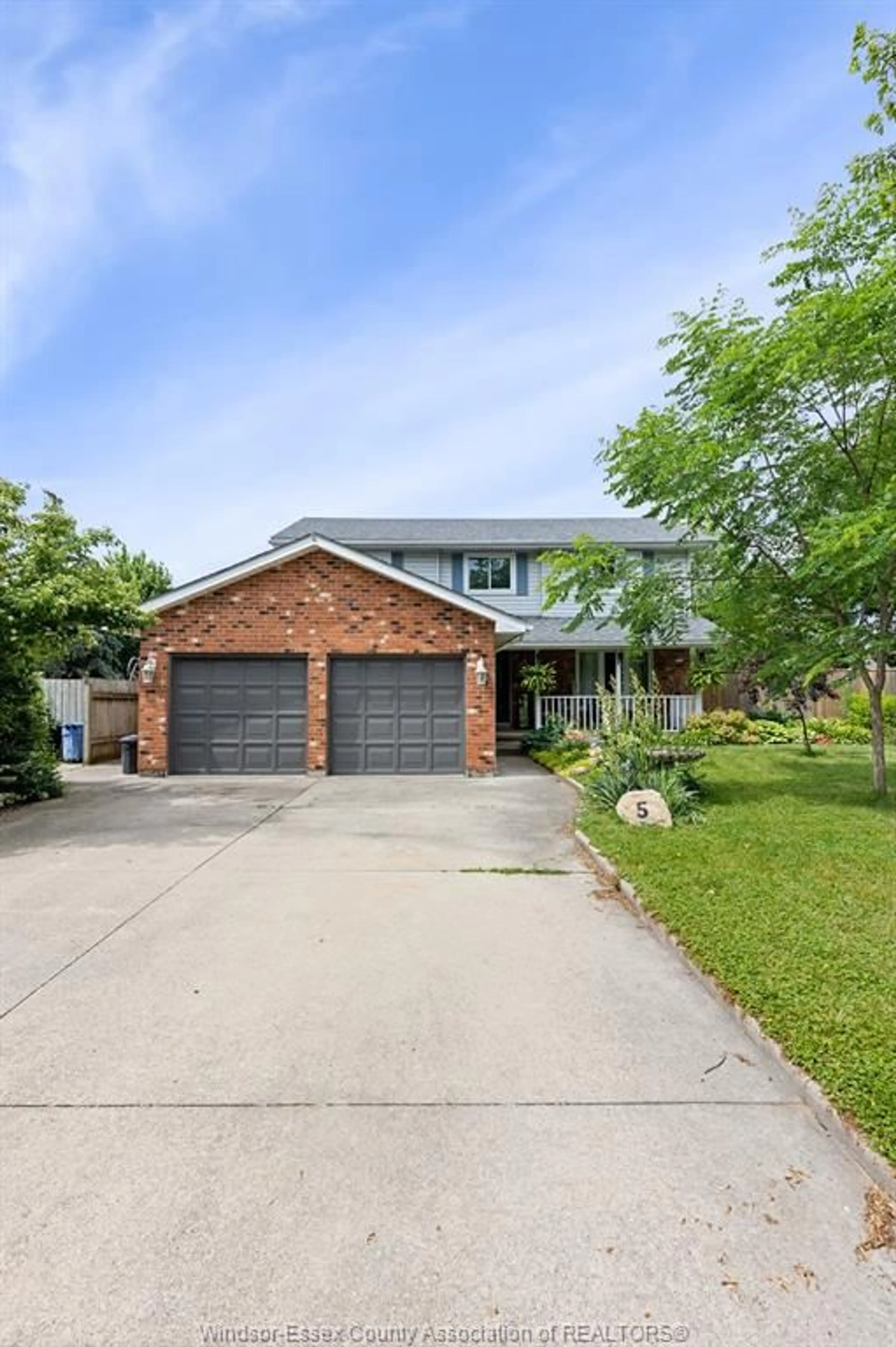 Home with brick exterior material, street for 5 ATLANTIC Crt, Amherstburg Ontario N9V 3P5
