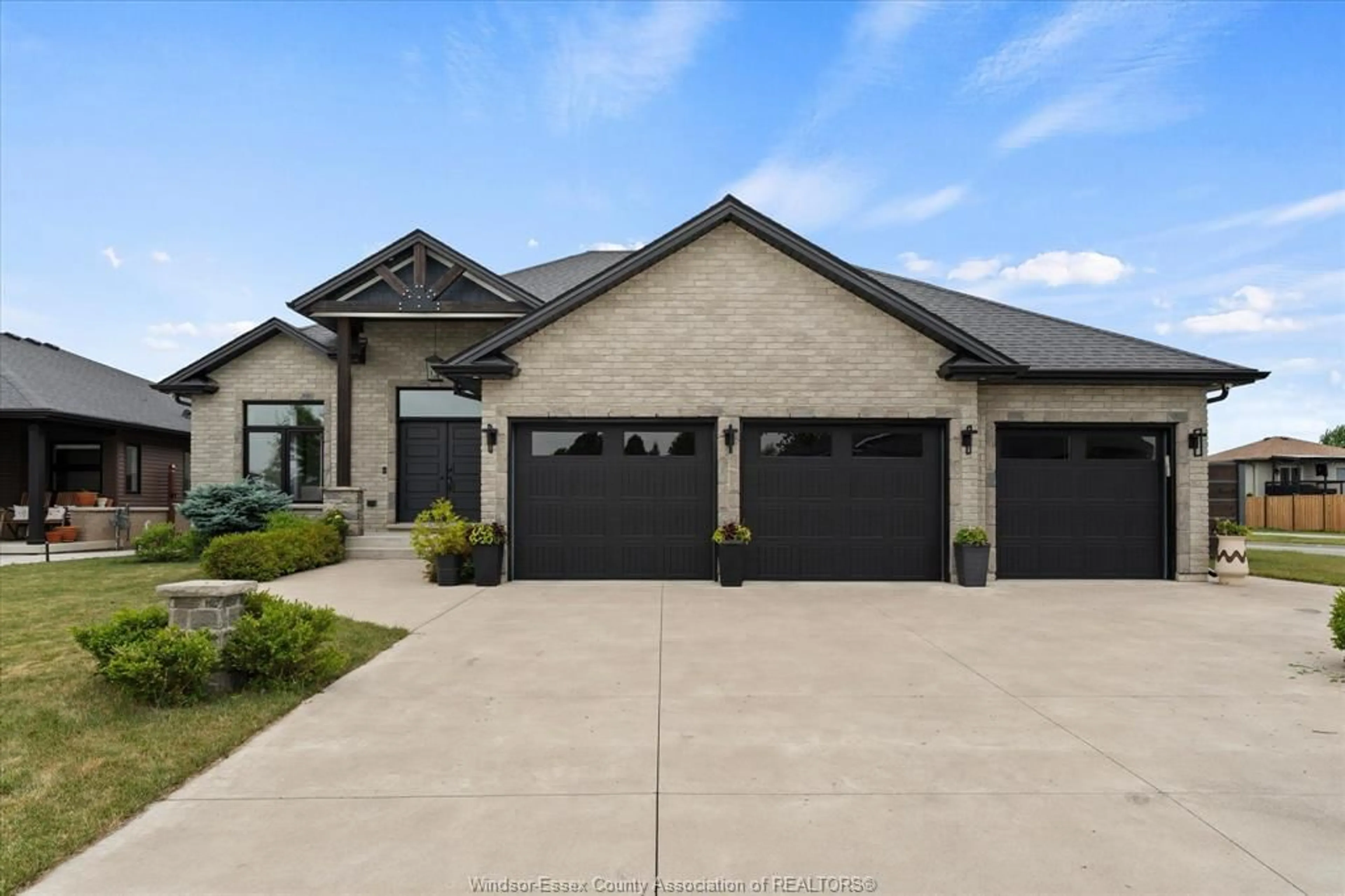 Home with brick exterior material, street for 227 MEADOWVIEW, Amherstburg Ontario N9V 2Y9