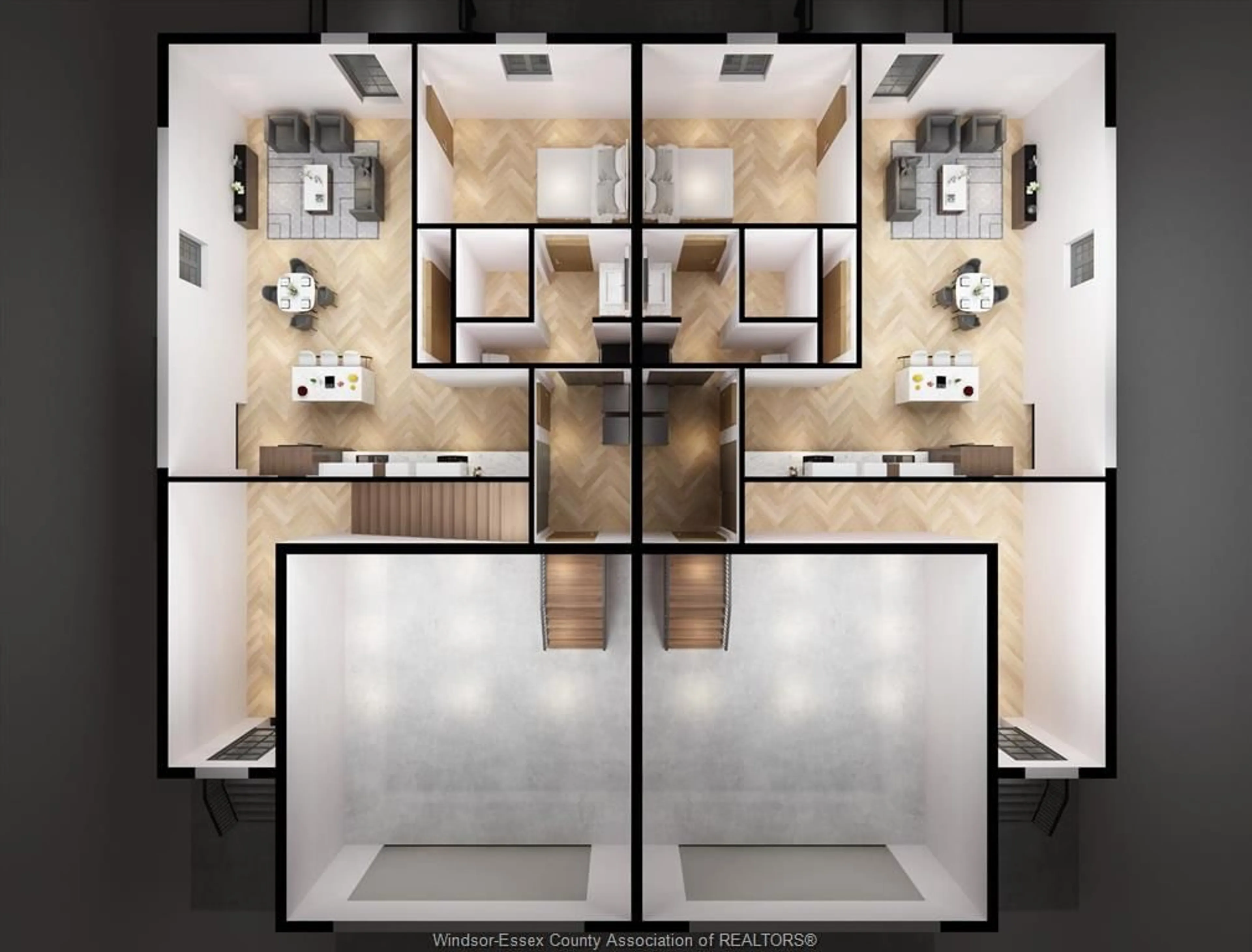 Contemporary bathroom, ceramic/tile floor for LOT 3 TENTH St, LaSalle Ontario N8N 1M2