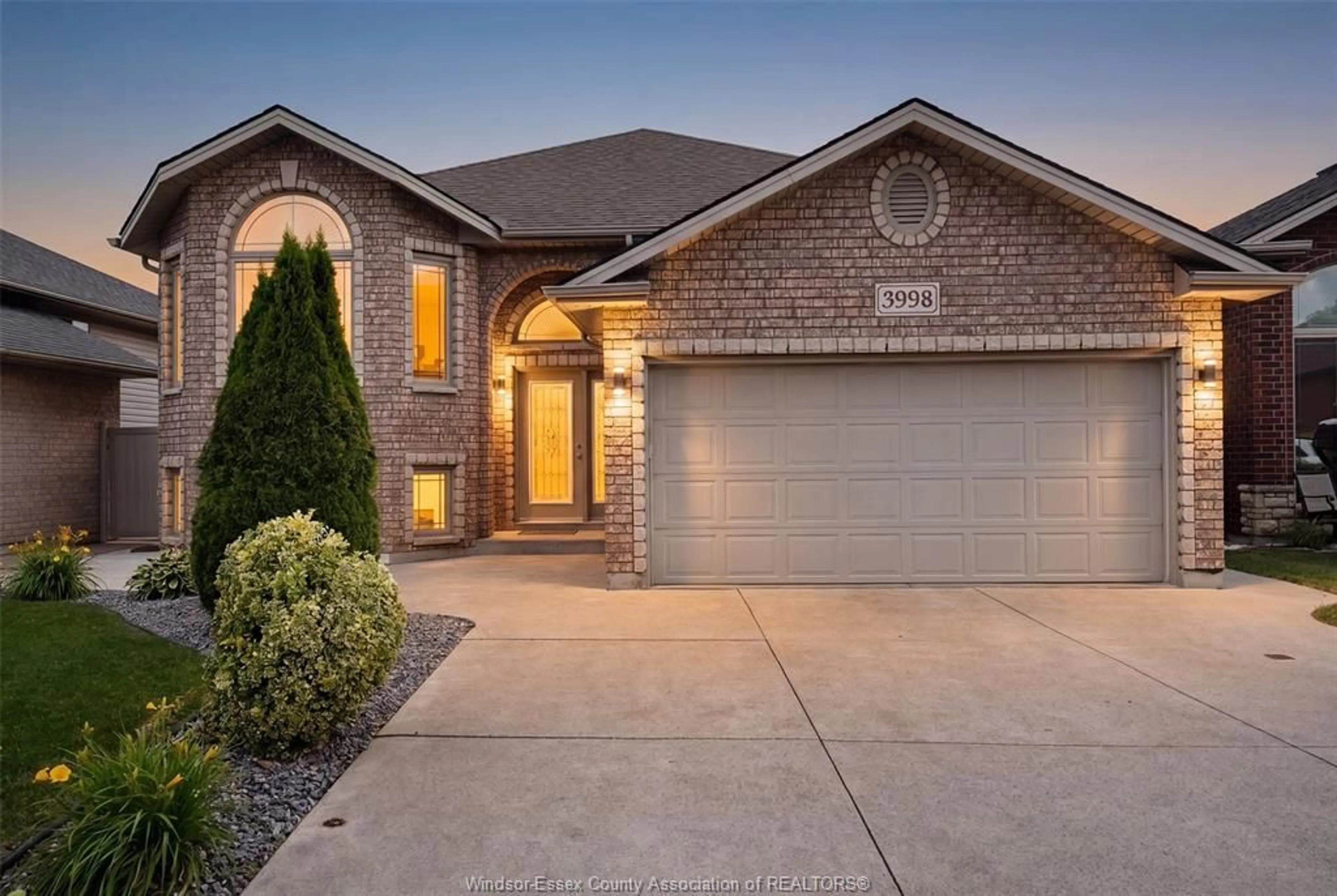 Home with brick exterior material, street for 3998 COSENZA St, Windsor Ontario N9G 0A5