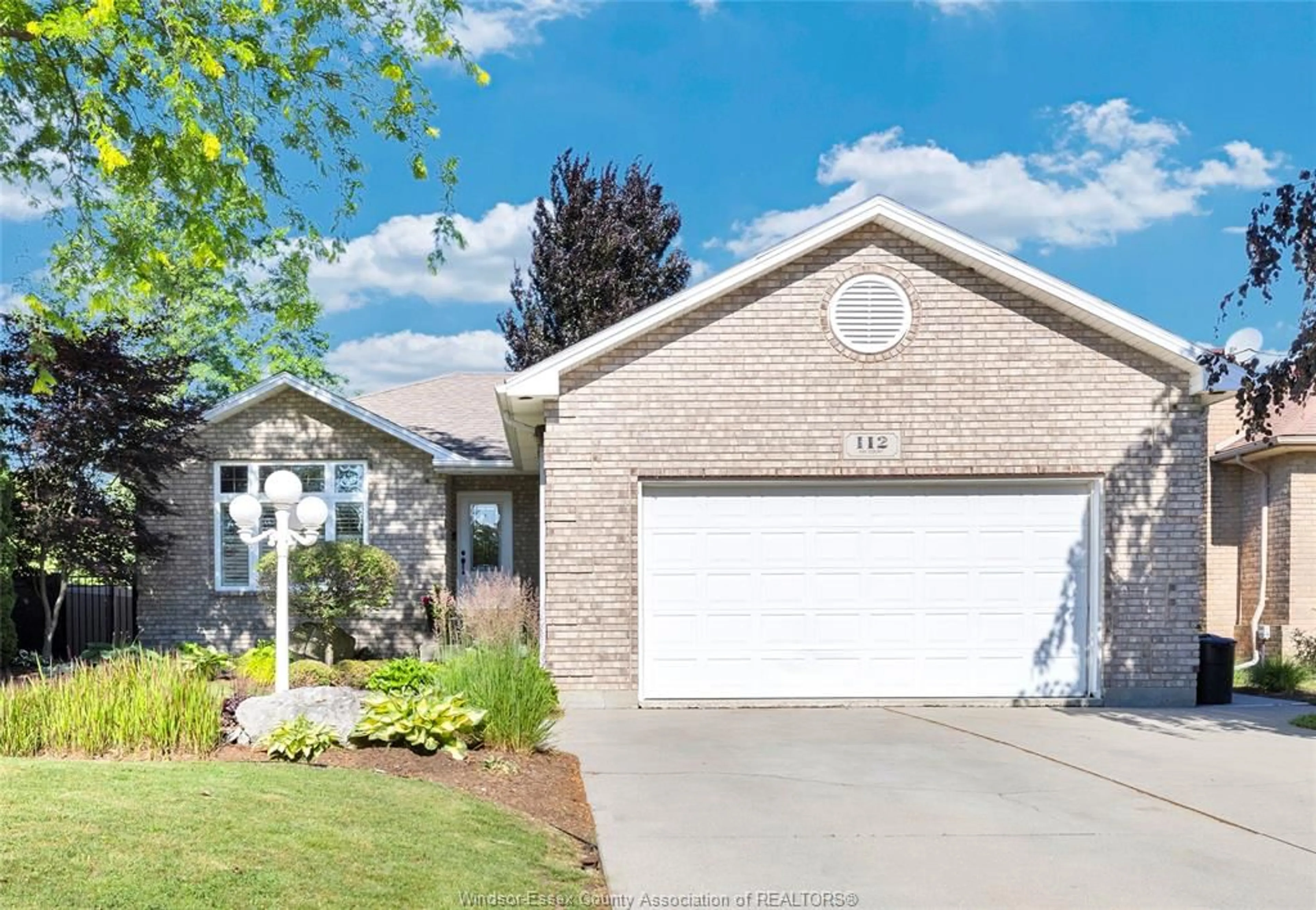Home with vinyl exterior material, street for 112 FAY Crt, Lakeshore Ontario N8L 0K9