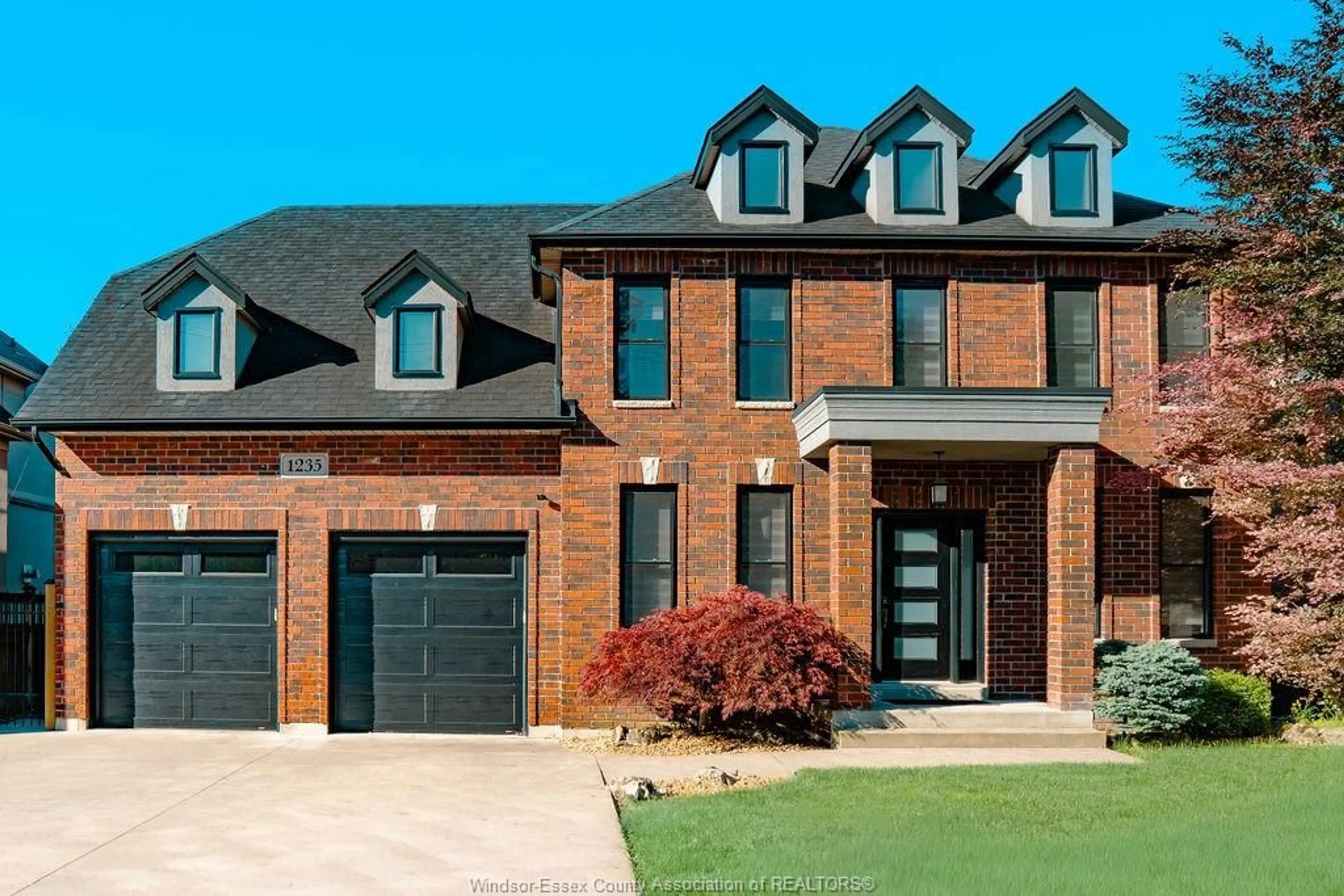 Home with brick exterior material, street for 1235 Maple, LaSalle Ontario N9J 3Y6