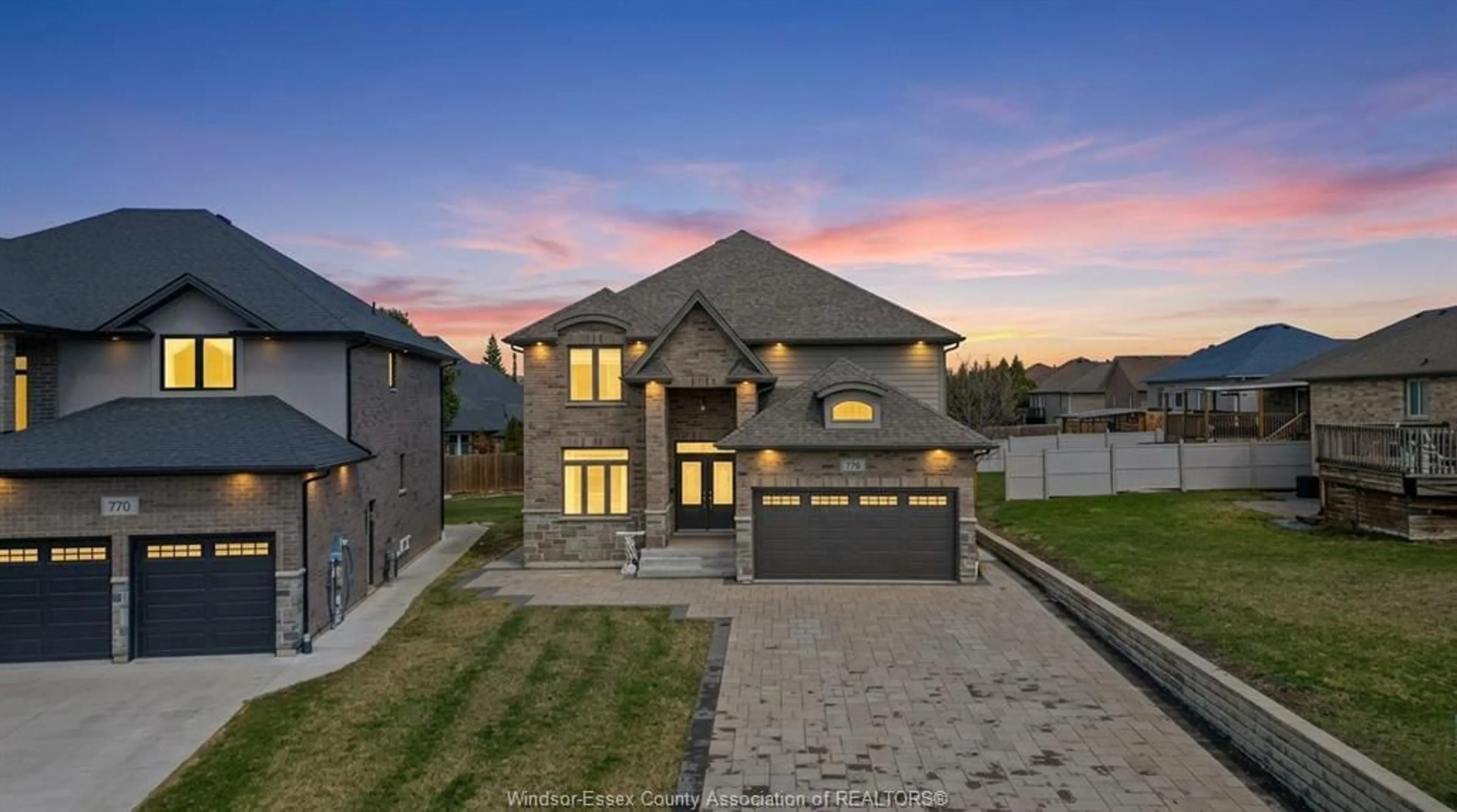 Home with brick exterior material, street for 778 ALPENROSE, Windsor Ontario N9G 2X7