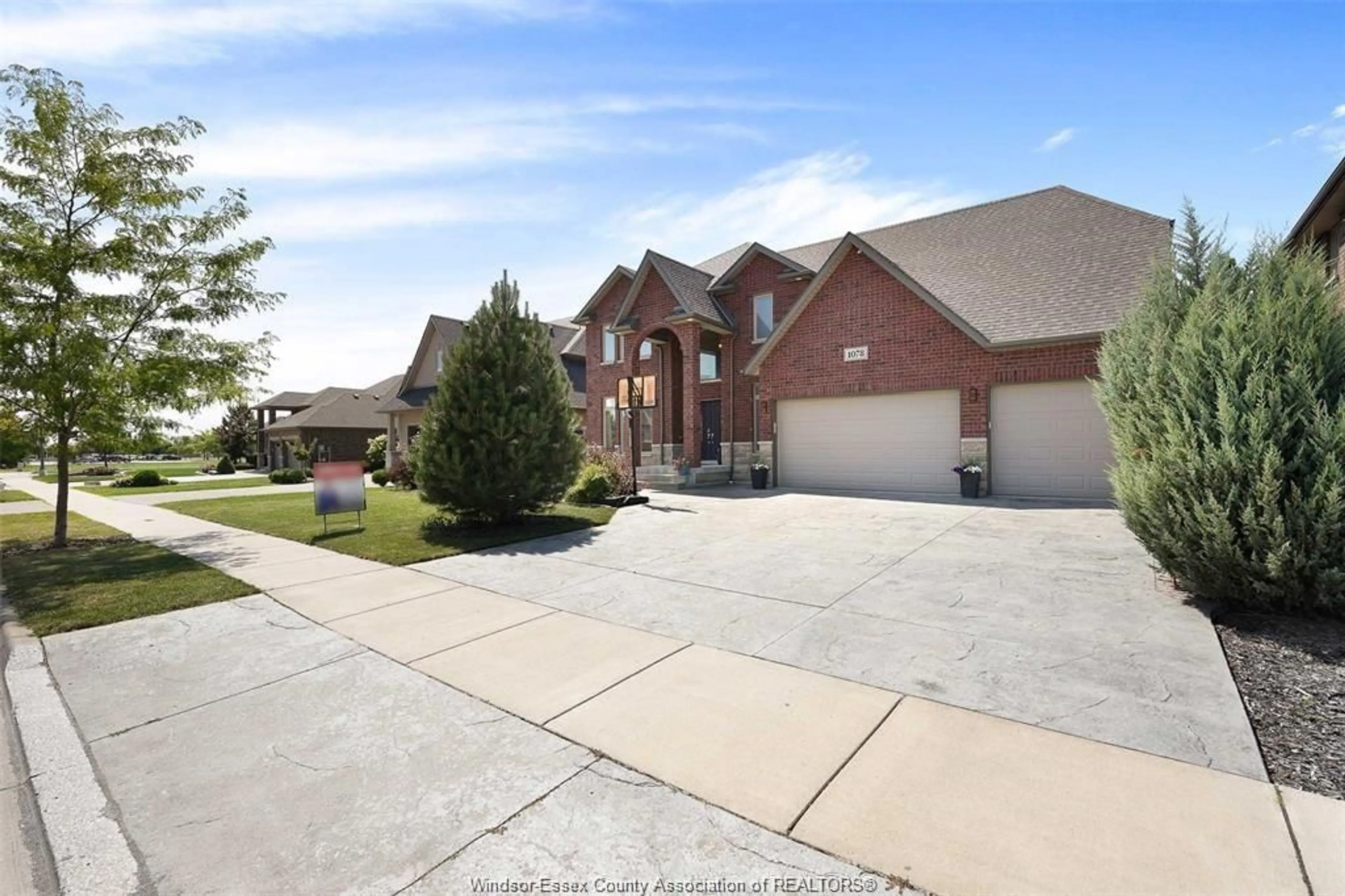 Home with brick exterior material, street for 1078 CHARLOTTE Cres, Lakeshore Ontario N0R 1A0